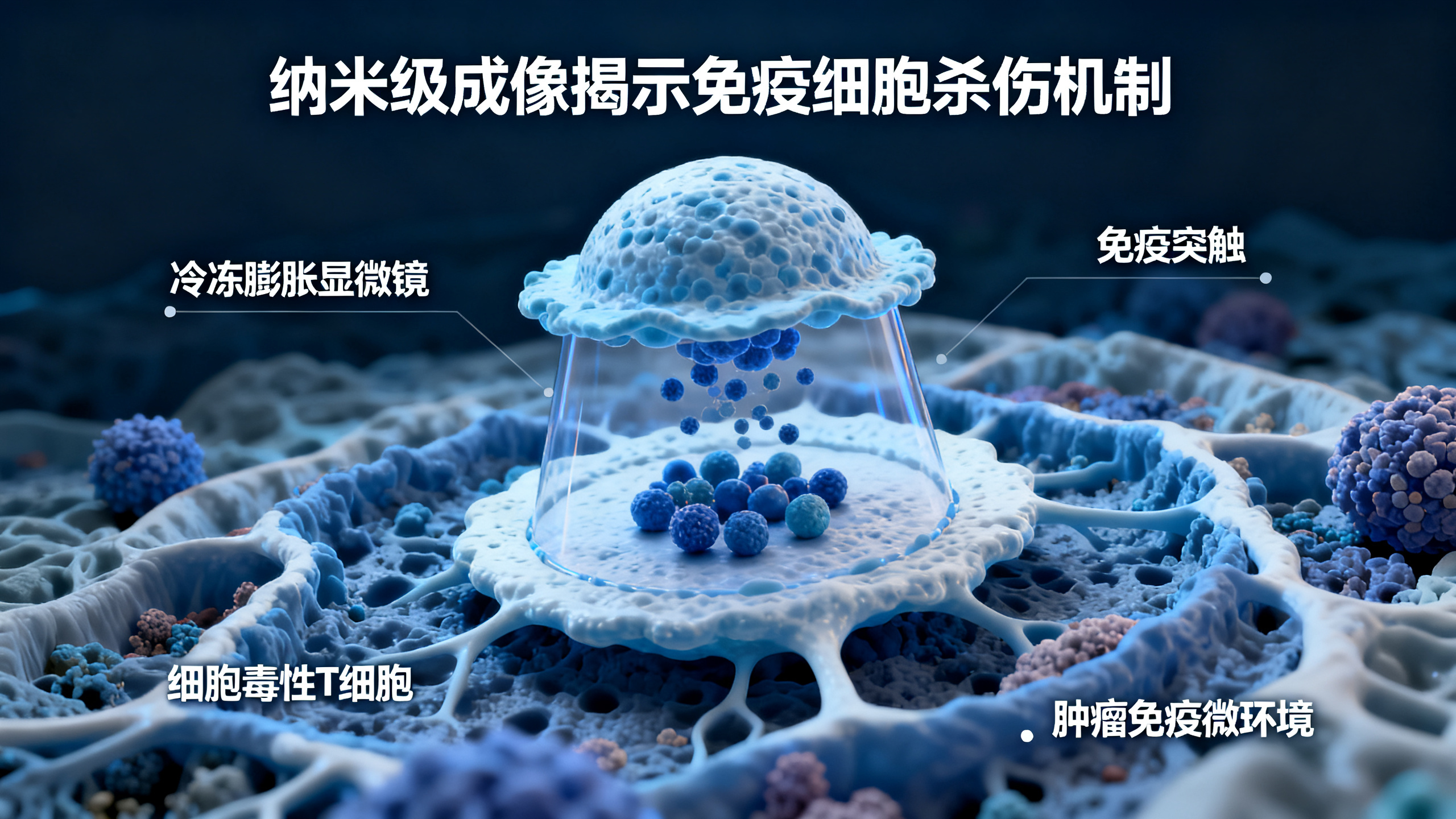 首次3D成像揭示“杀手T细胞”如何消灭癌细胞