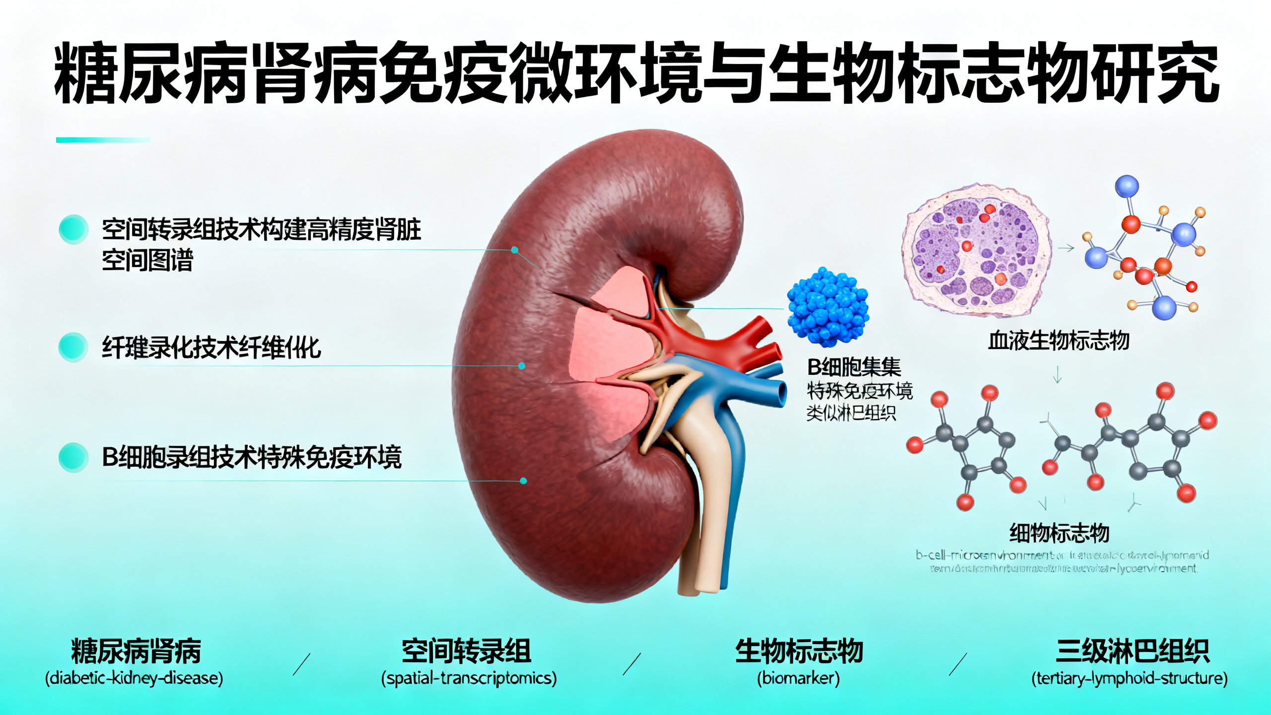 糖尿病肾病的“空间地图”揭示出一类富含B细胞的患者亚型