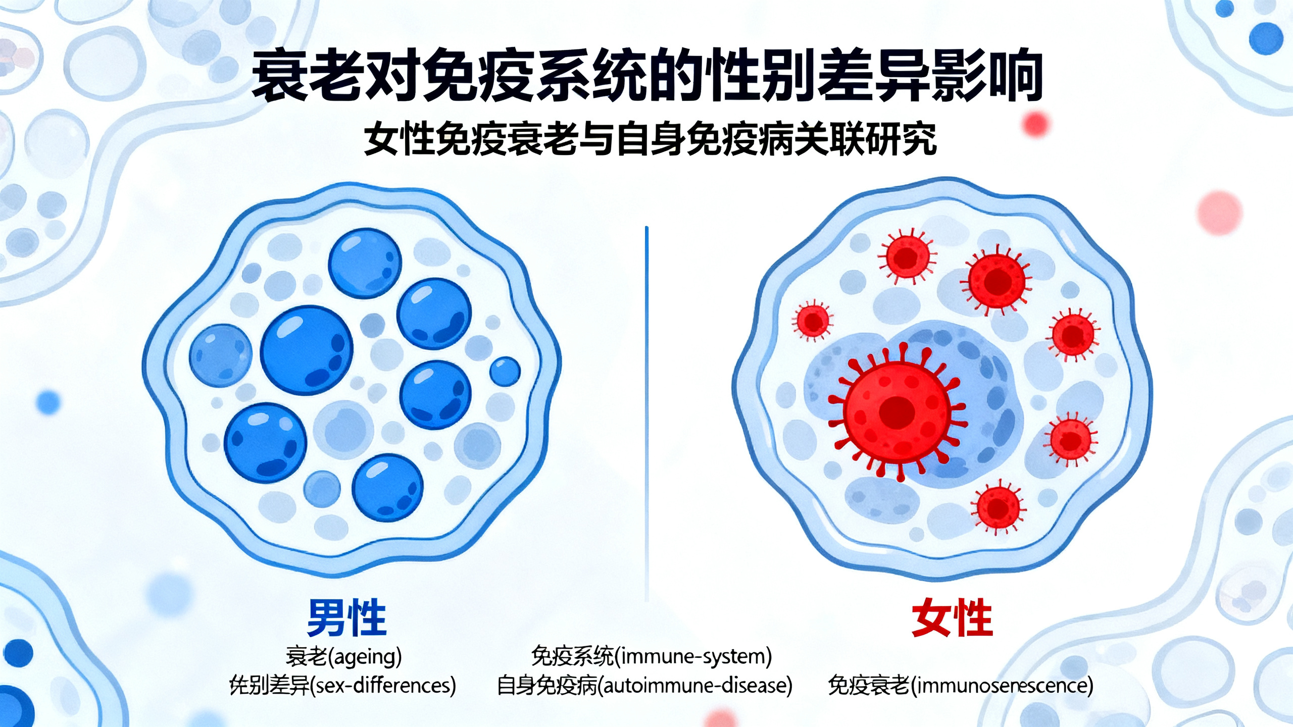 女性衰老可能增加患自身免疫性疾病的风险