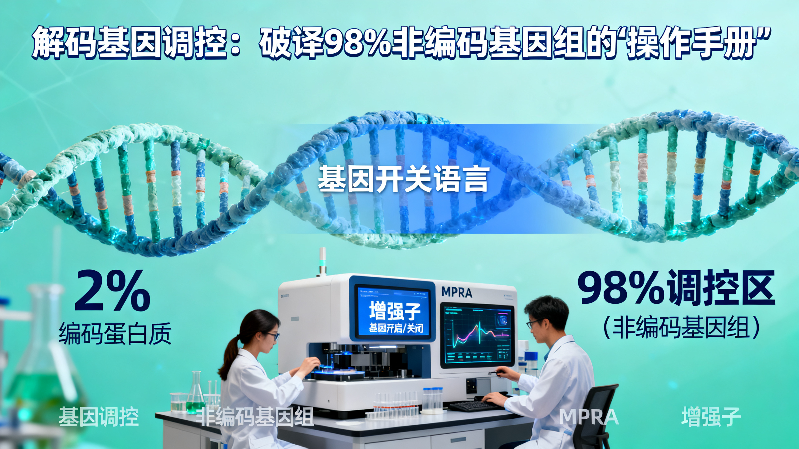强大的工具正在揭示基因组的“调控开关”