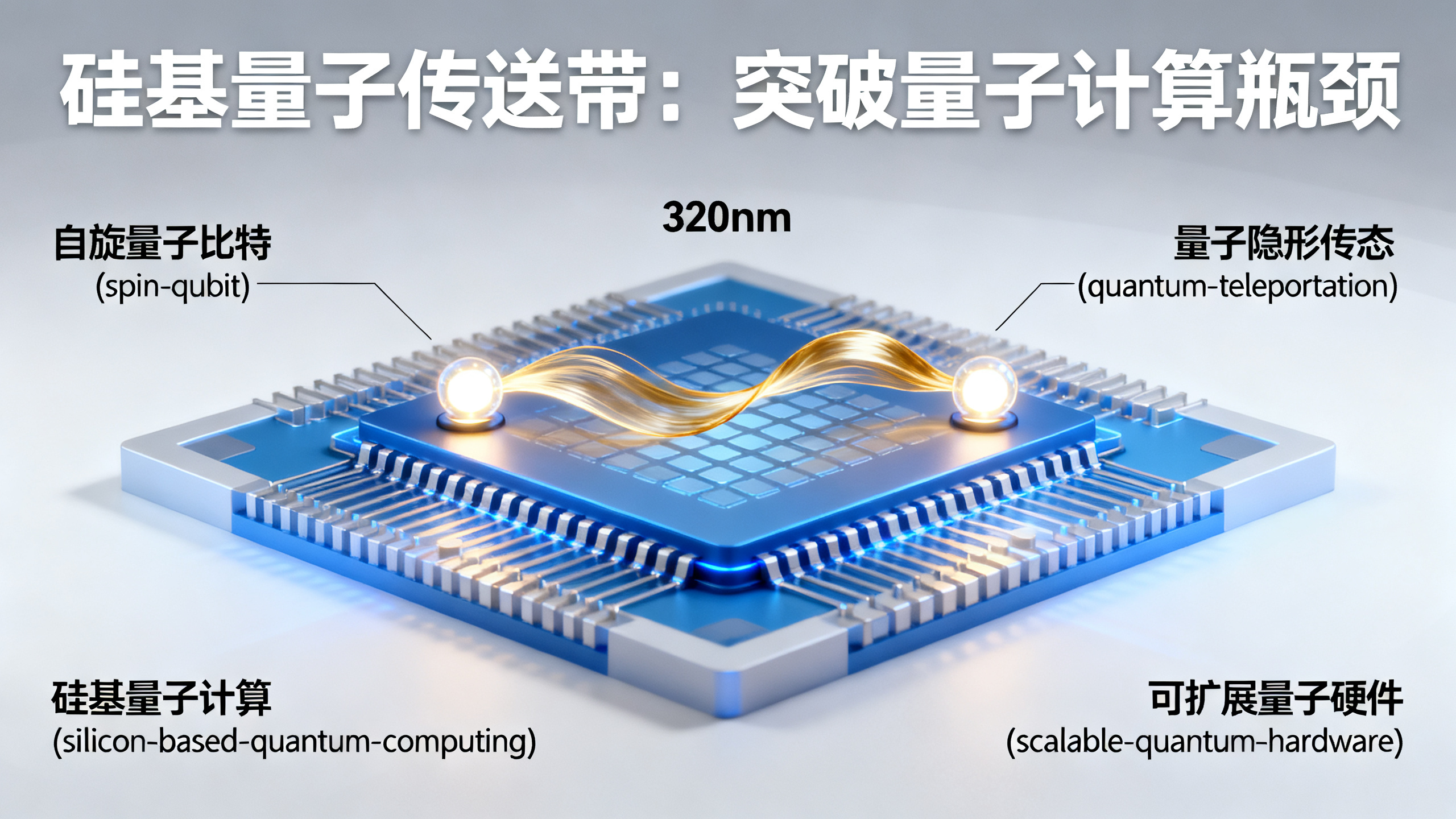 纳米级“传送带”远距离传输电子的量子态