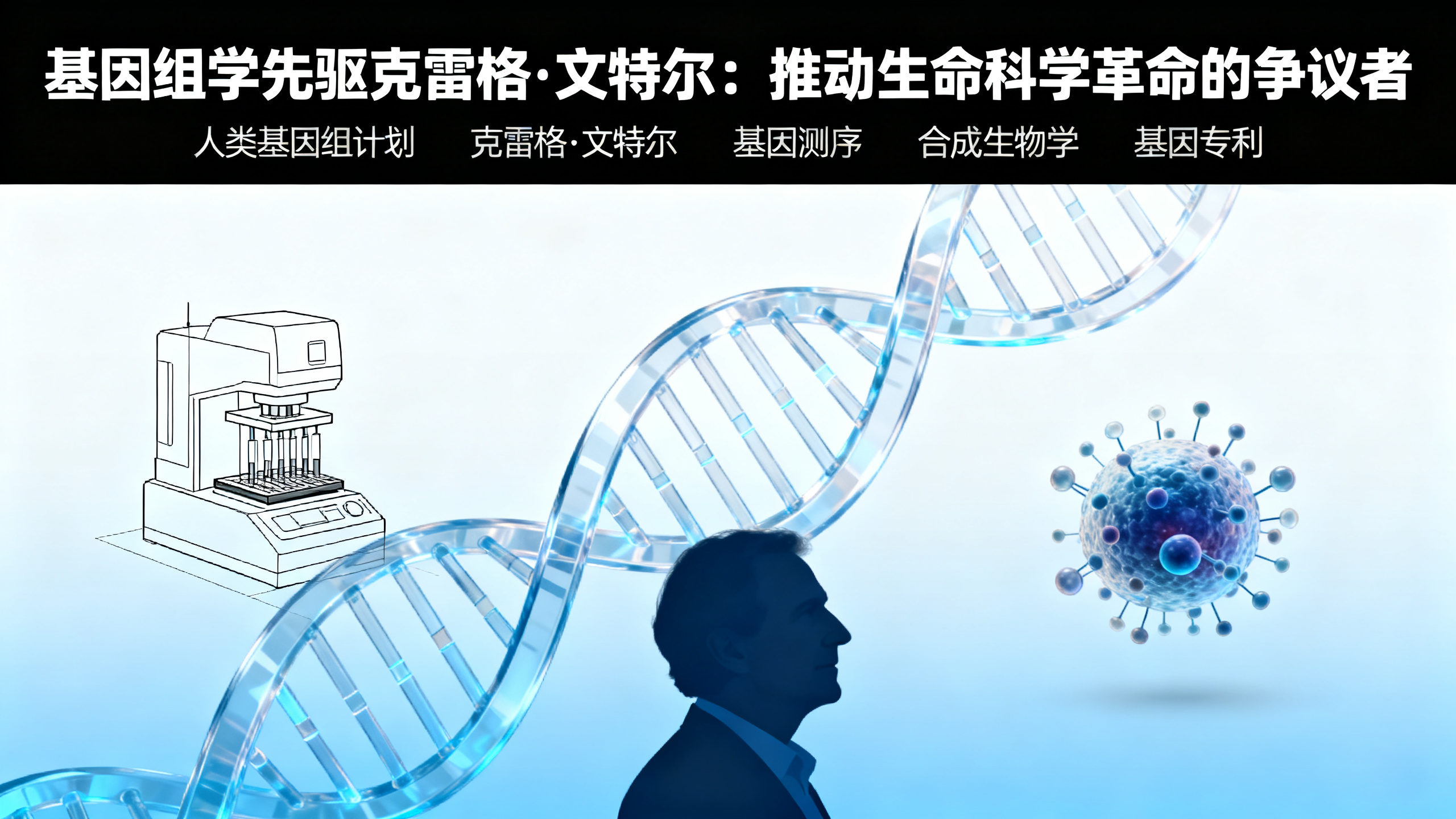 人类基因组测序的“叛逆”先锋：克雷格·文特尔逝世