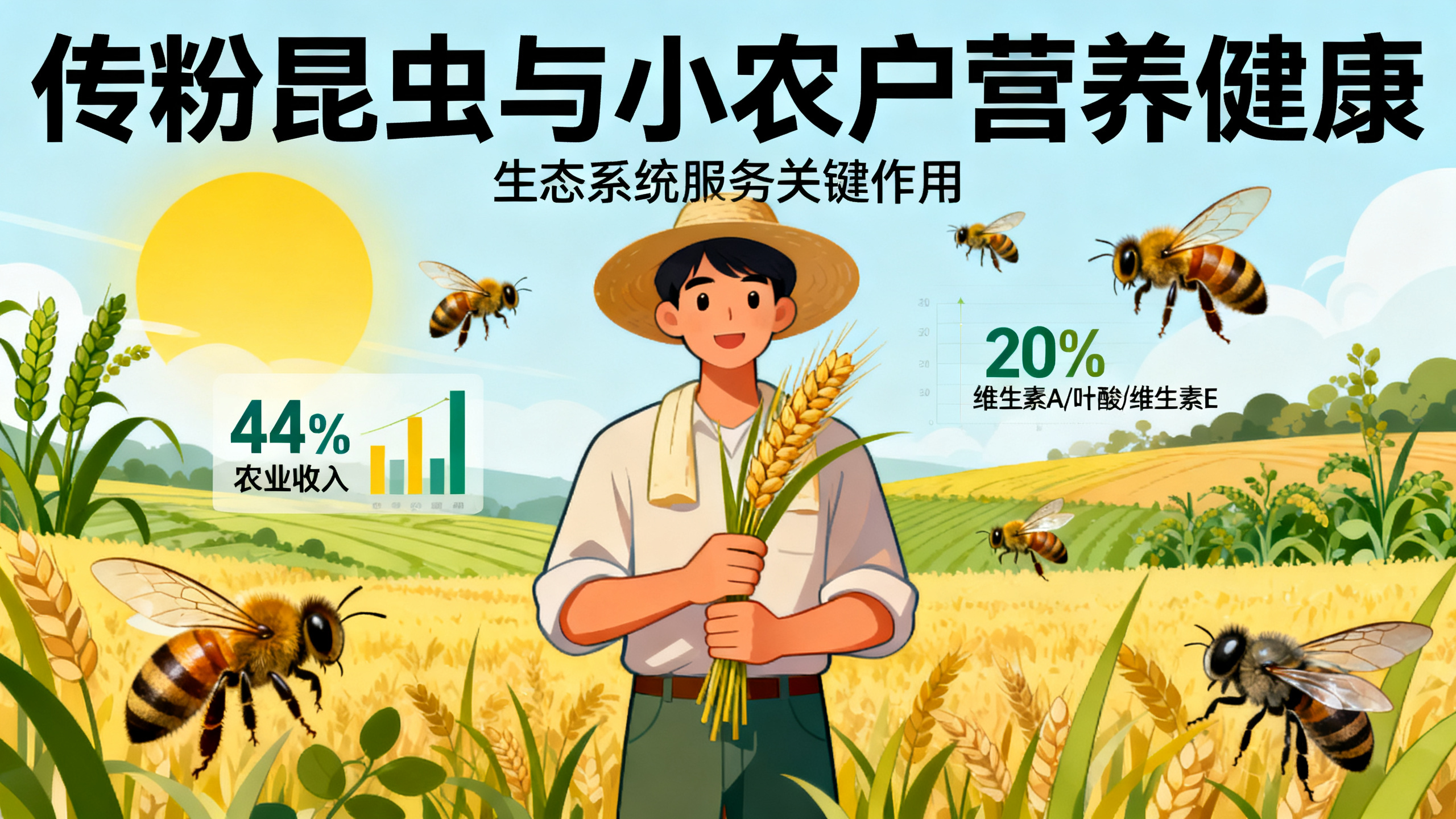 传粉昆虫如何帮弱势群体吃饱饭、挣到钱