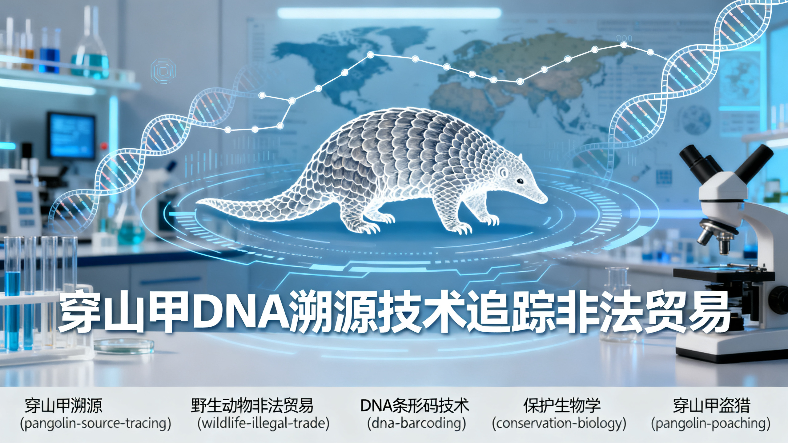 通过DNA可追踪被盗猎穿山甲的来源，甚至精确到具体森林