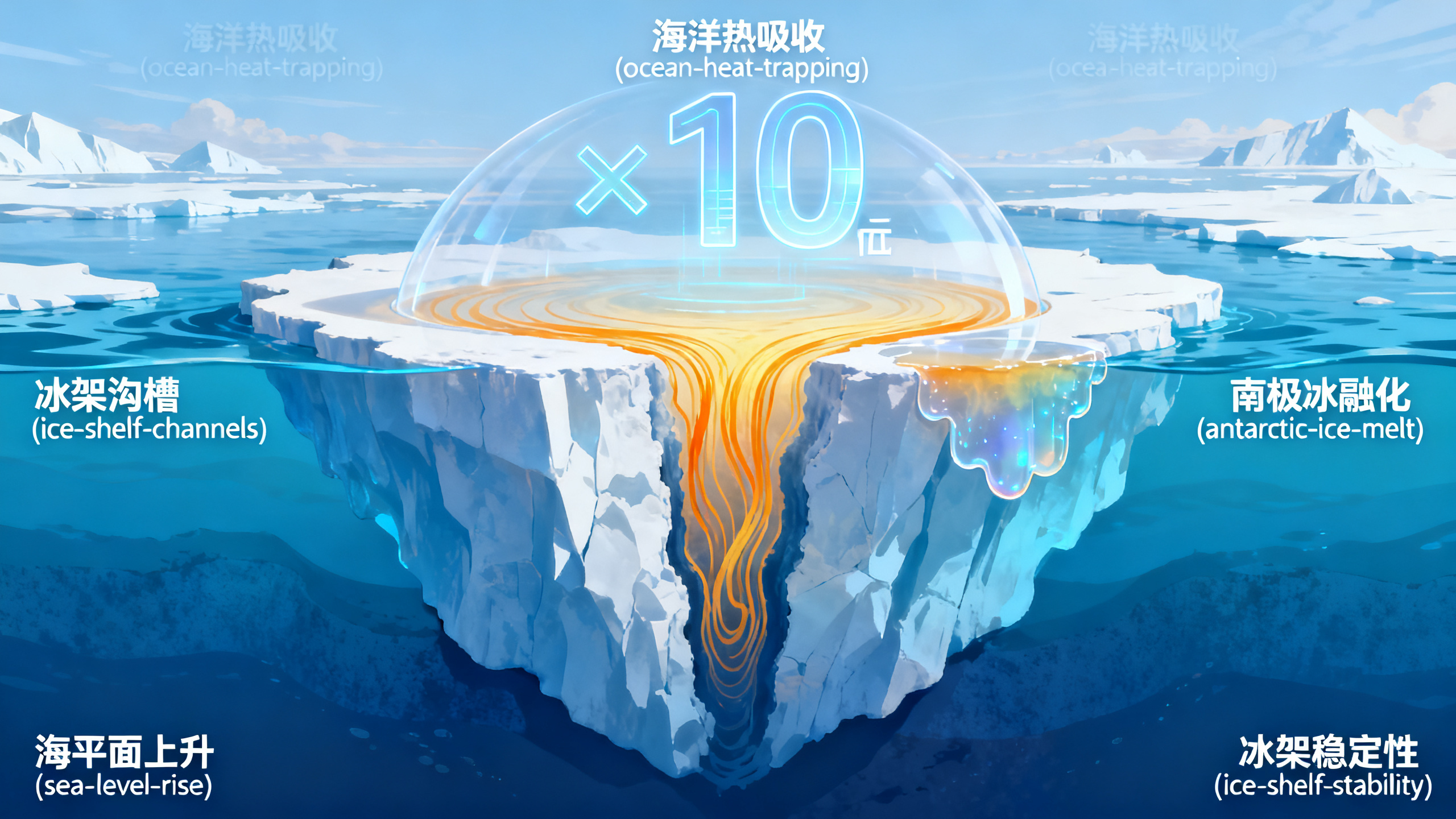 南极冰盖正从底部融化，情况比预想的更严重