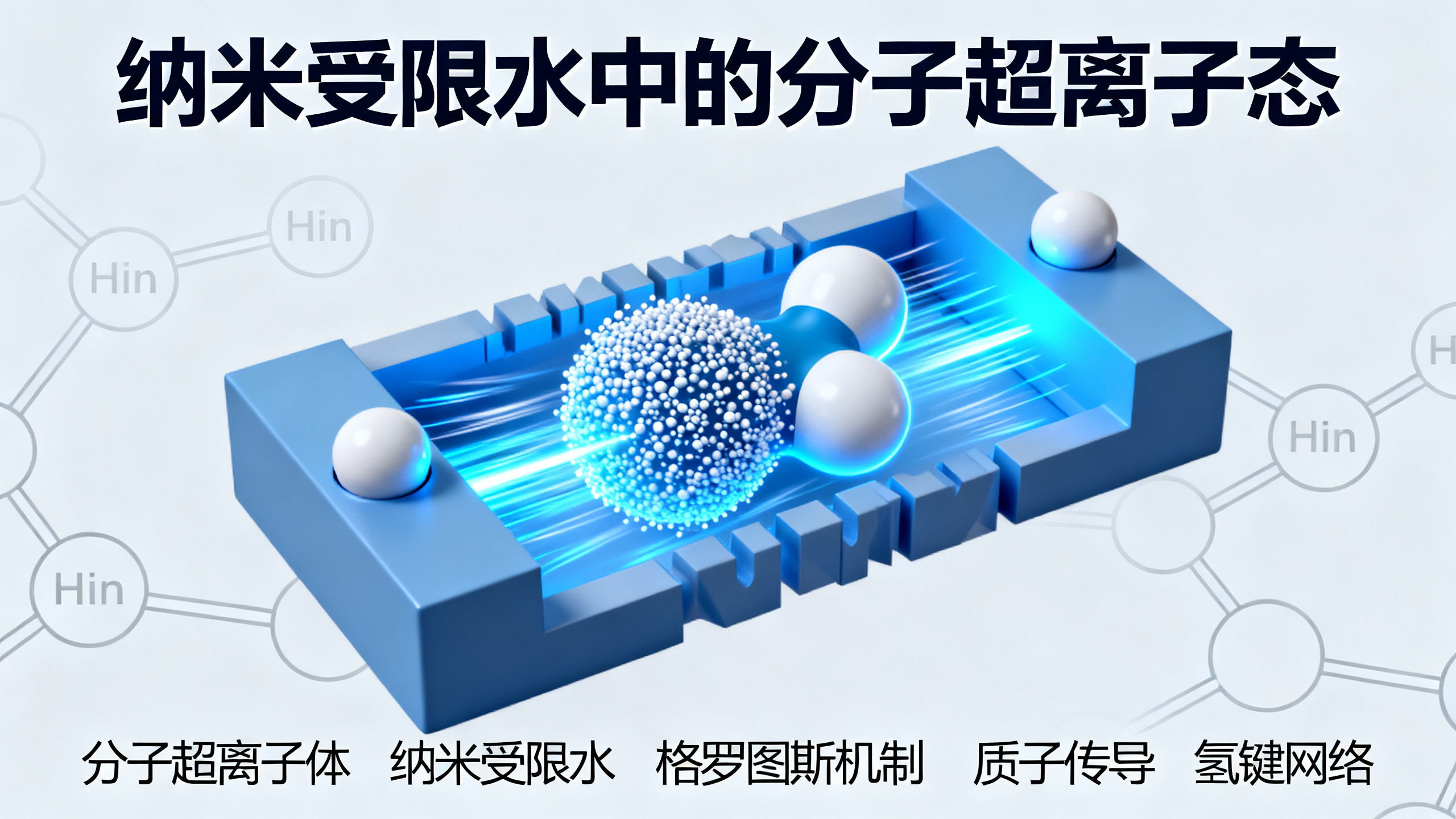 纳米限域下的“超离子水”是一种分子级的超离子态