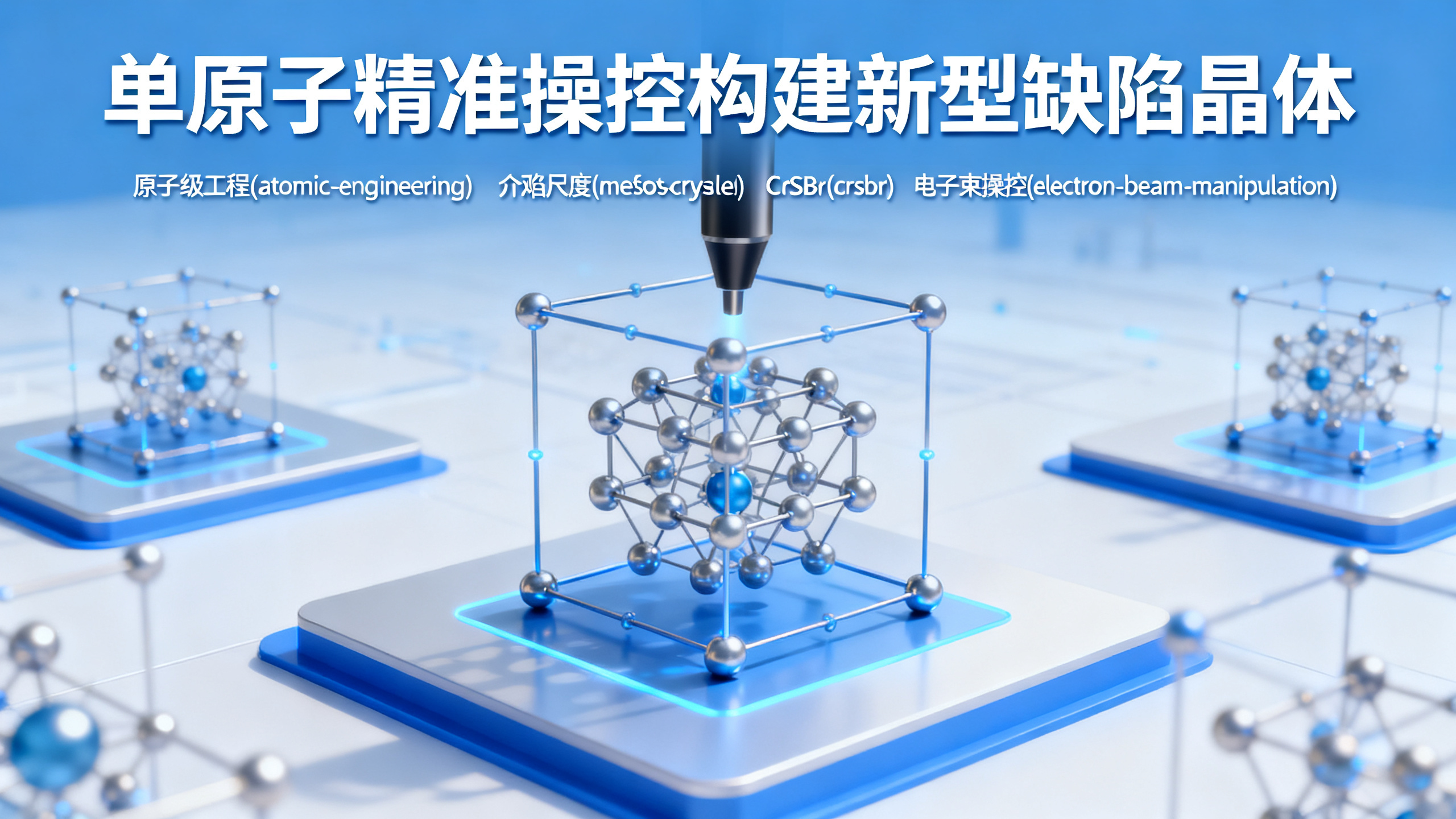 晶体内部的“中等尺度”原子级巧构