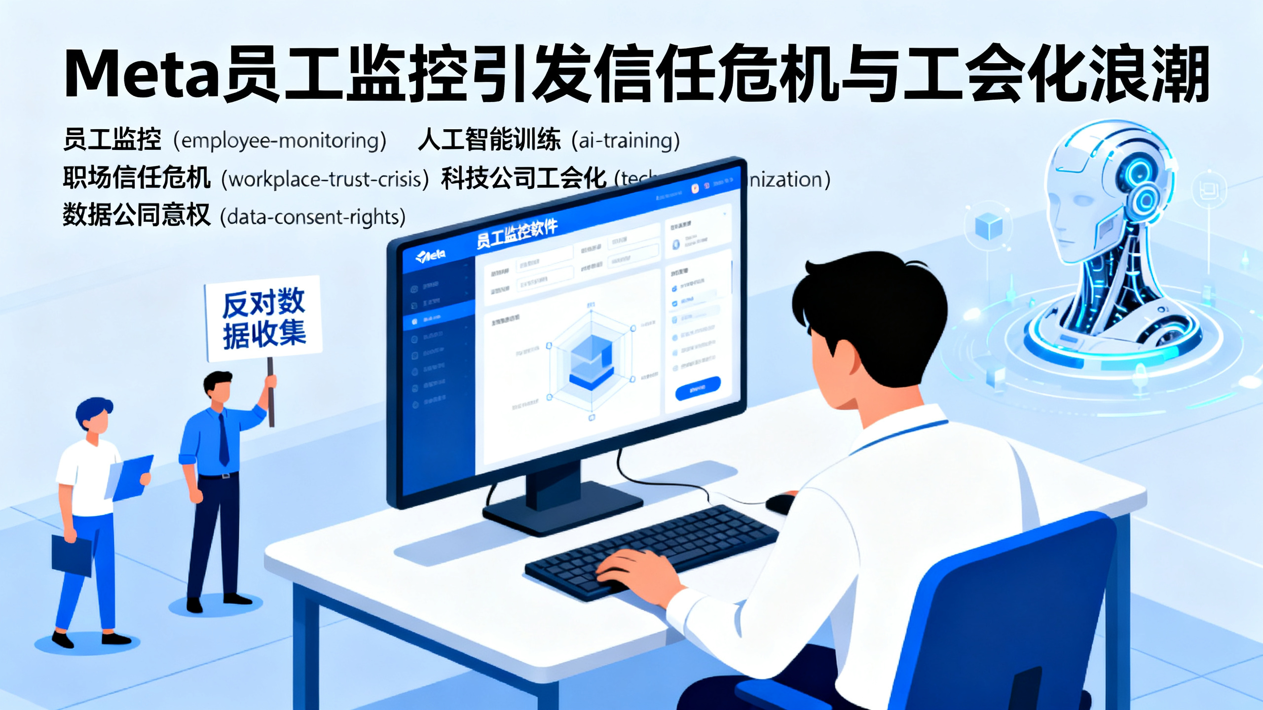 工程师发帖抗议笔记本电脑监控，引发Meta公司内部热议