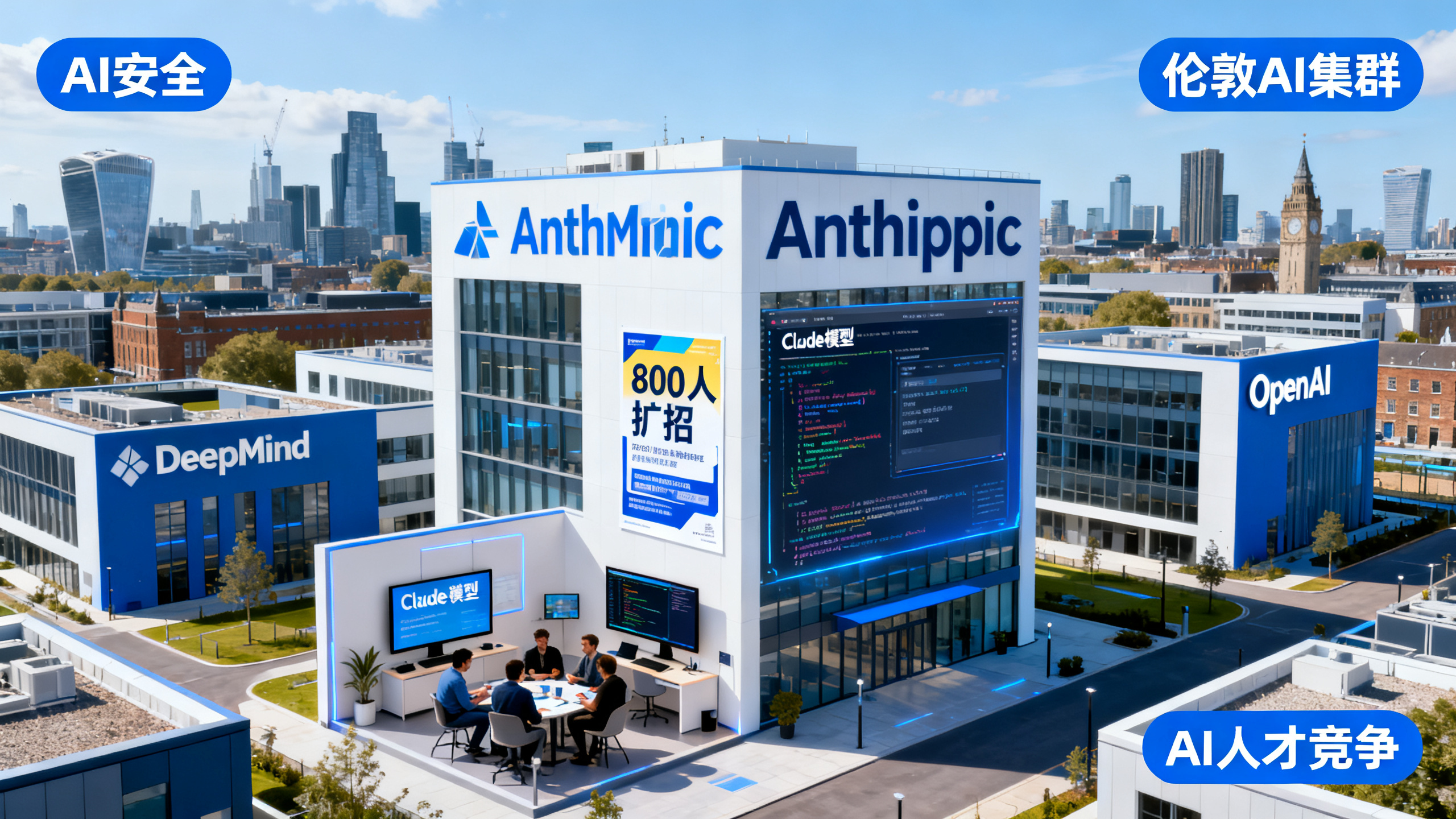 Anthropic公司将在伦敦大幅扩建