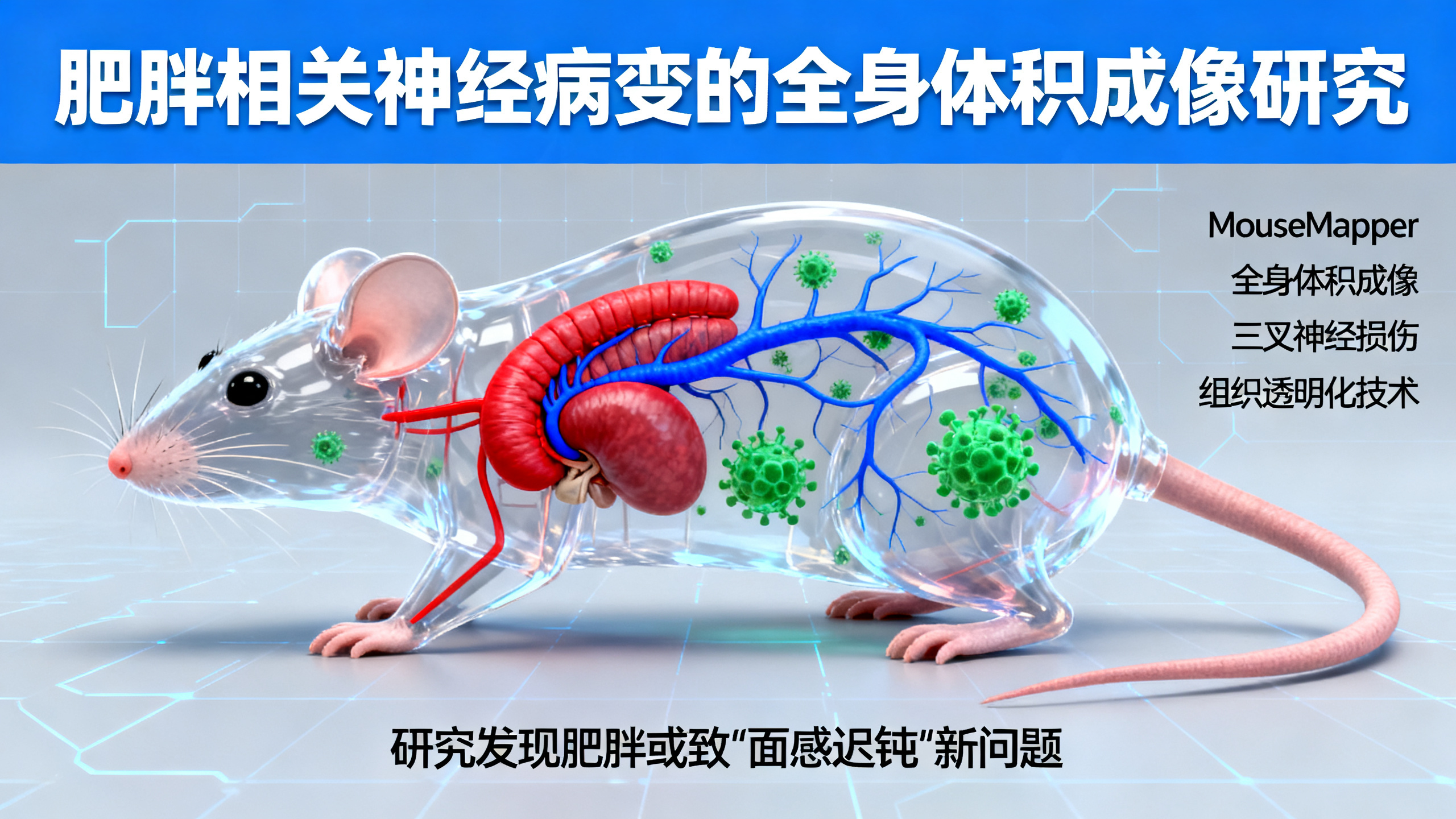 新AI技术发现：肥胖竟悄悄损伤面部神经