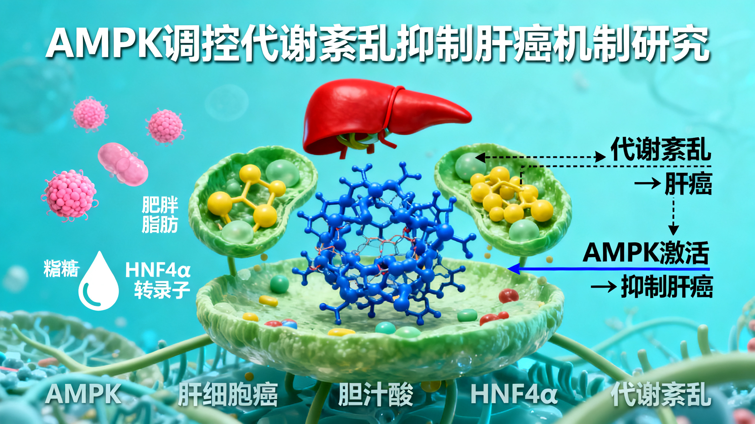 持续激活AMPK可阻止肝癌发生——通过抑制HNF4α的作用