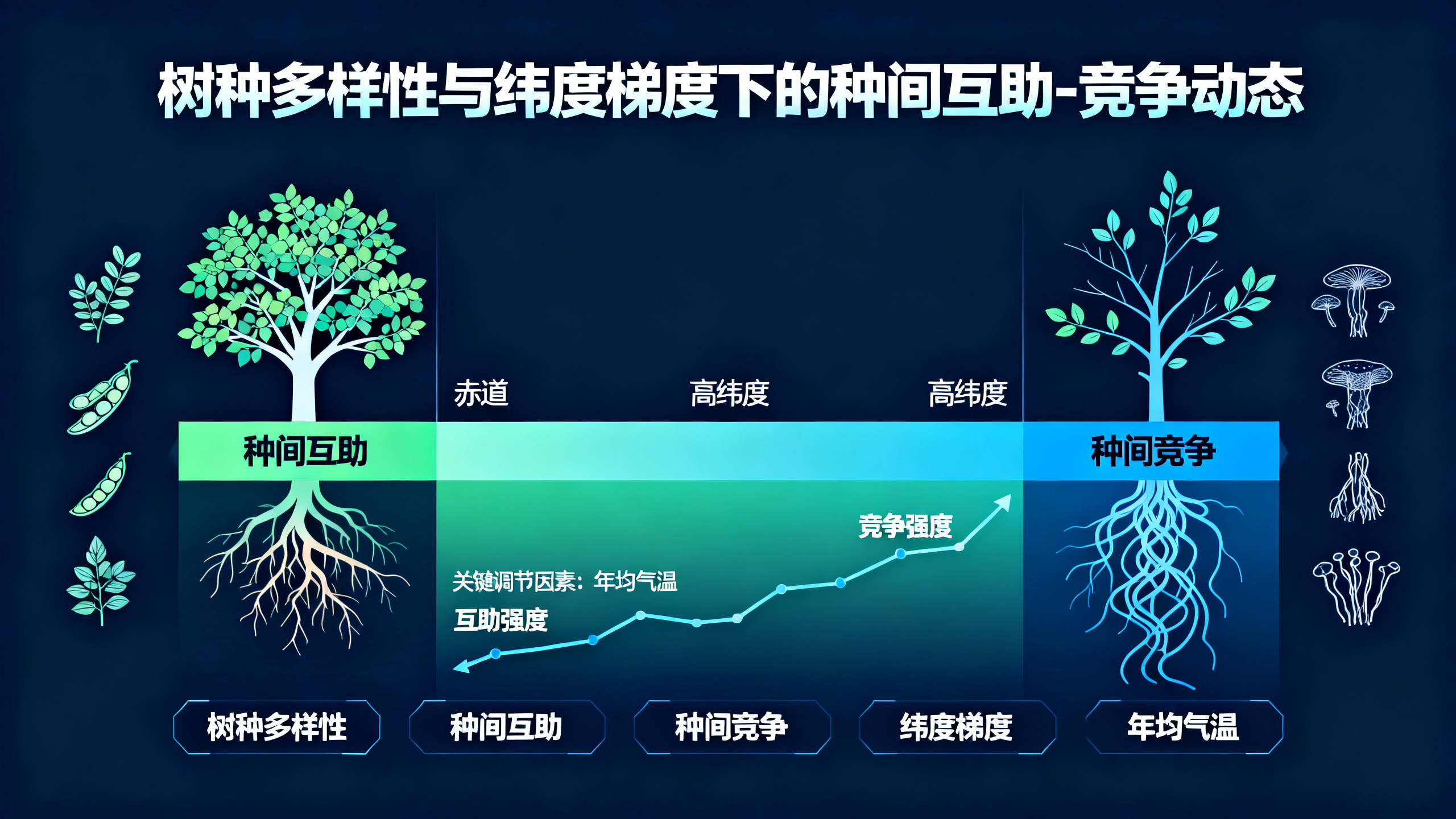 竞争与互助，如何影响全球树木的多样性
