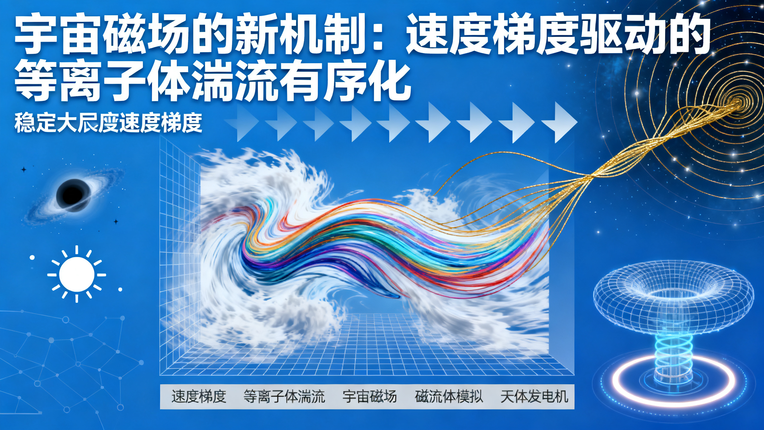 超级计算机模拟揭开宇宙磁场之谜