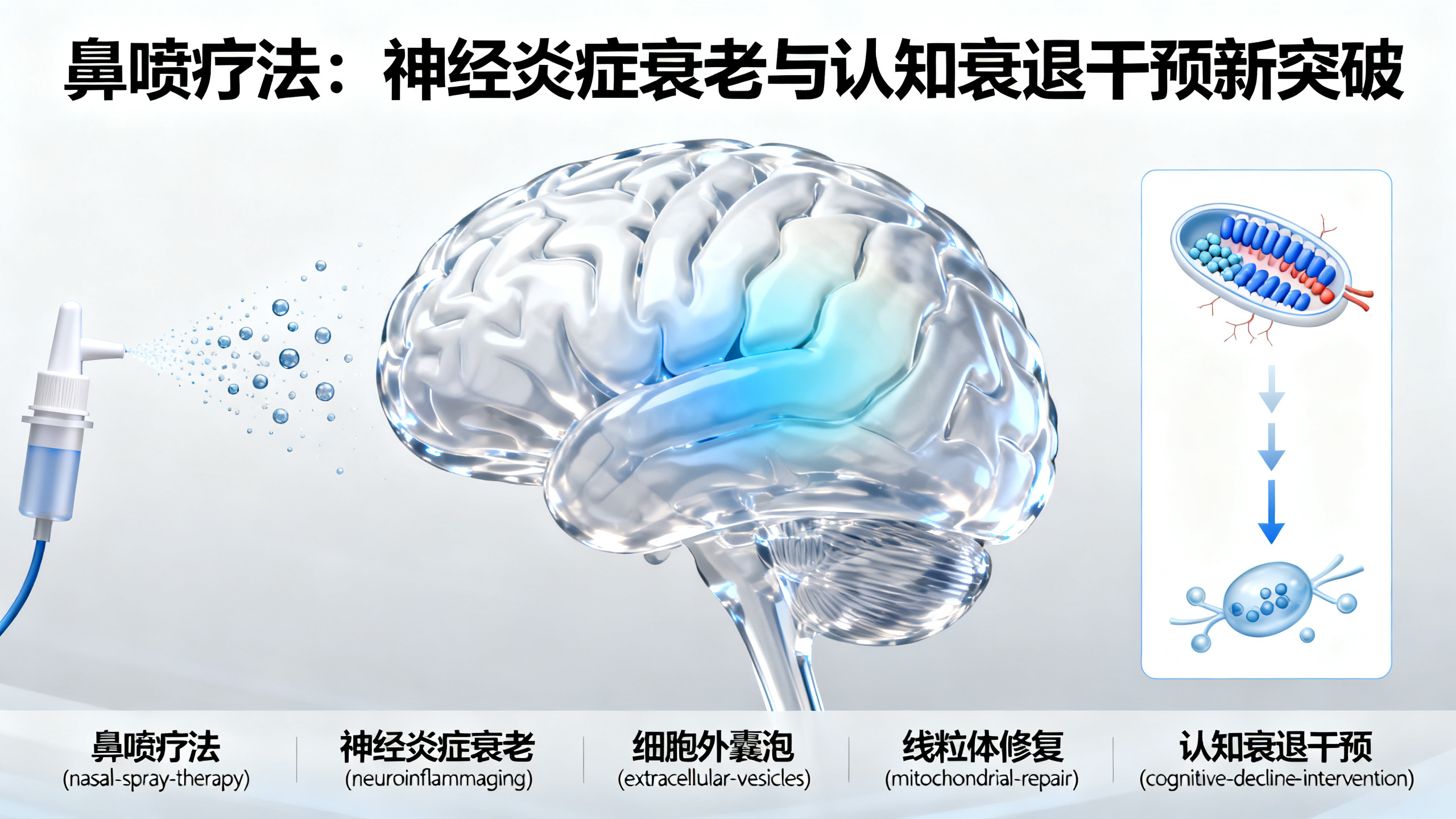科学家用鼻喷剂“逆转”大脑衰老