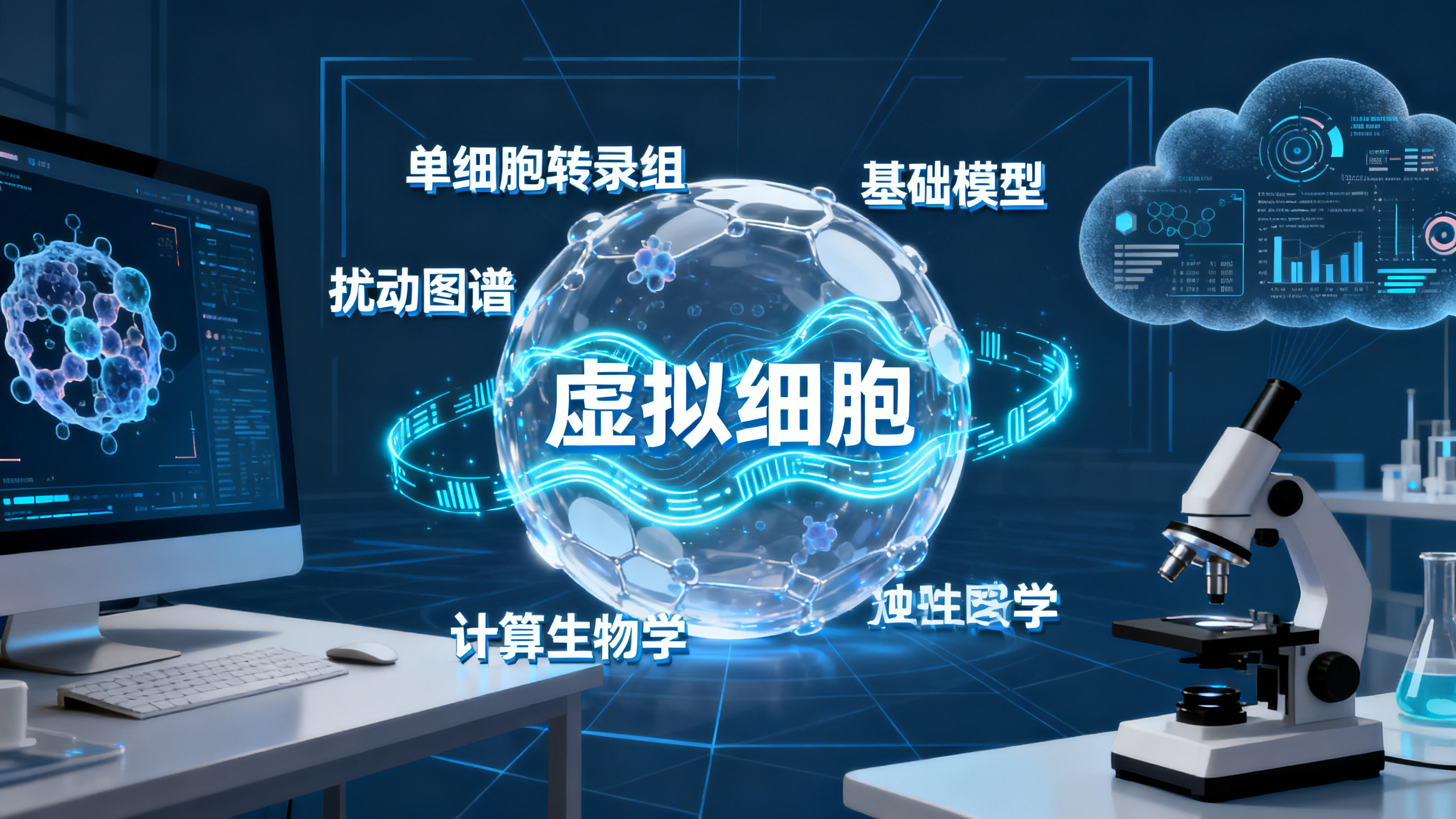 “虚拟细胞”：让海量数据变身生命活动的“预测神器”