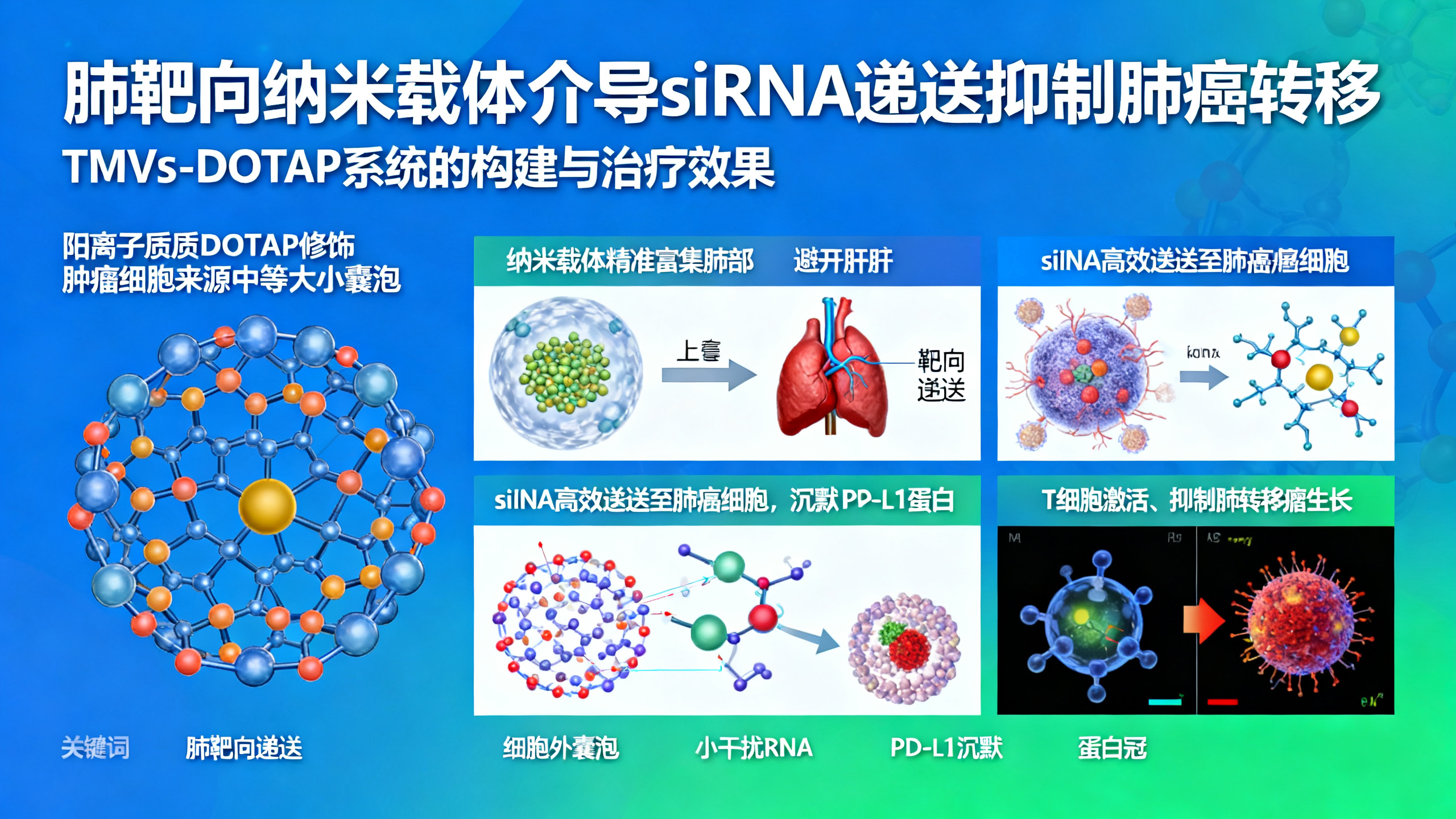 “智能脂质”外泌体：用PET影像导航，把抗癌小RNA精准送到肺部转移灶