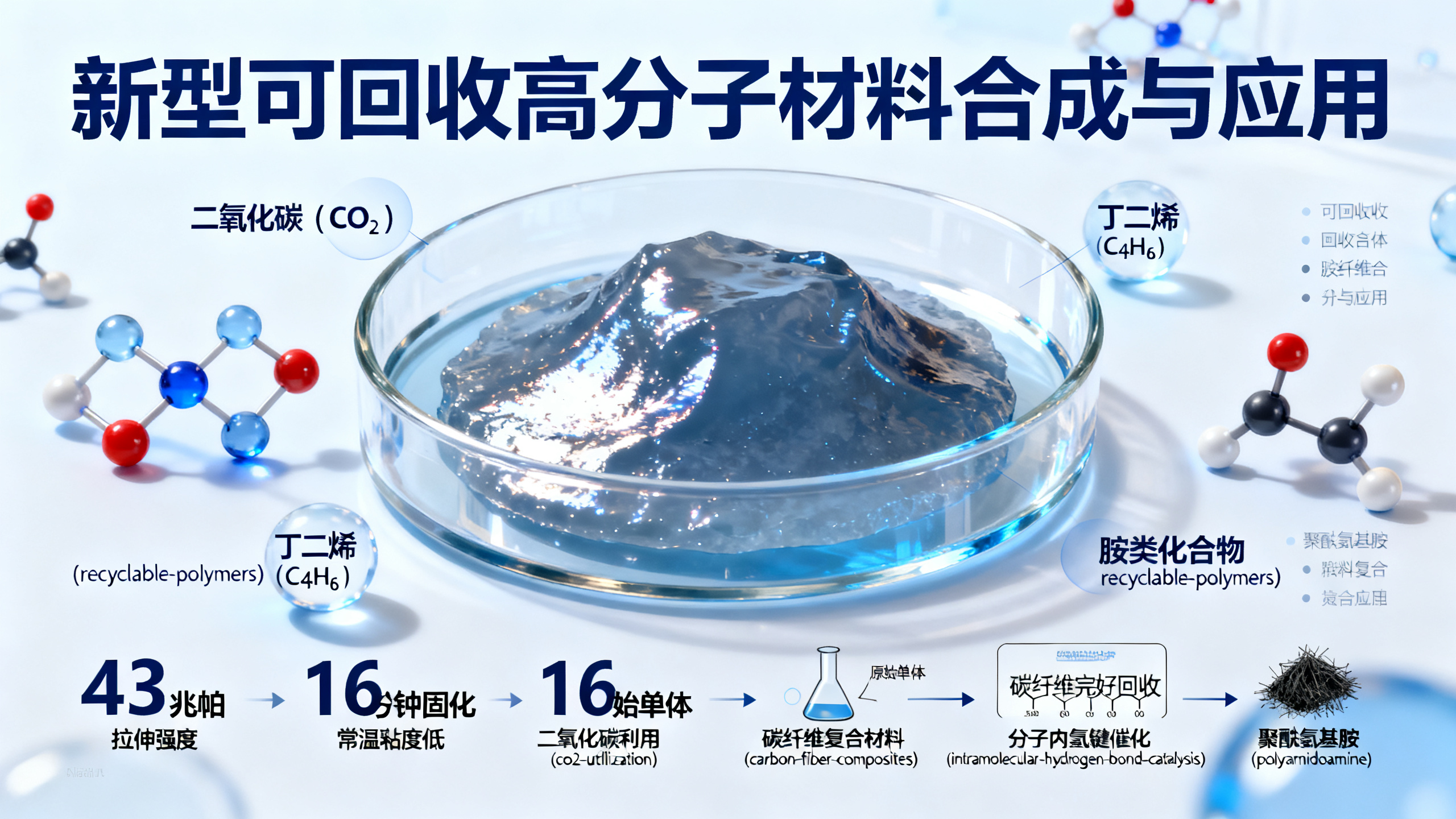 用废旧橡胶和胺类物质就能做出可循环利用的新材料