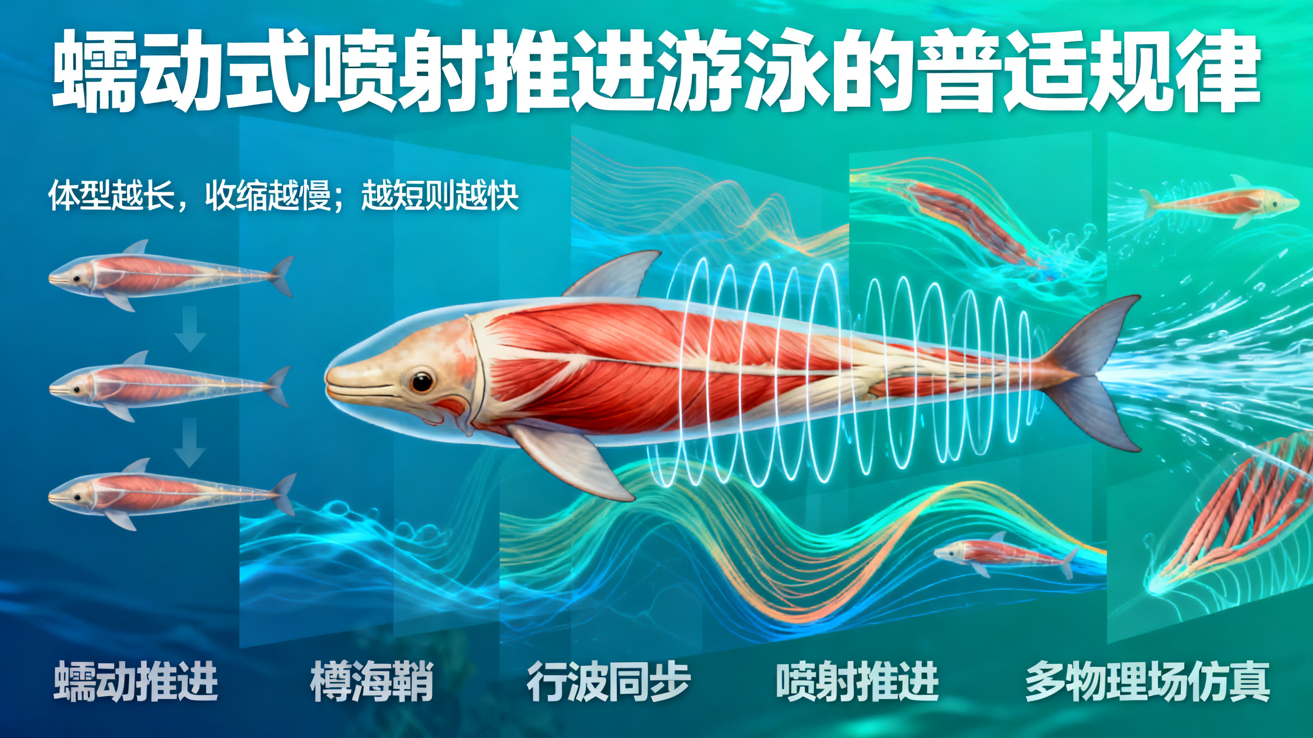 蠕动运动的普遍规律：生物现象、理论模型与计算机模拟