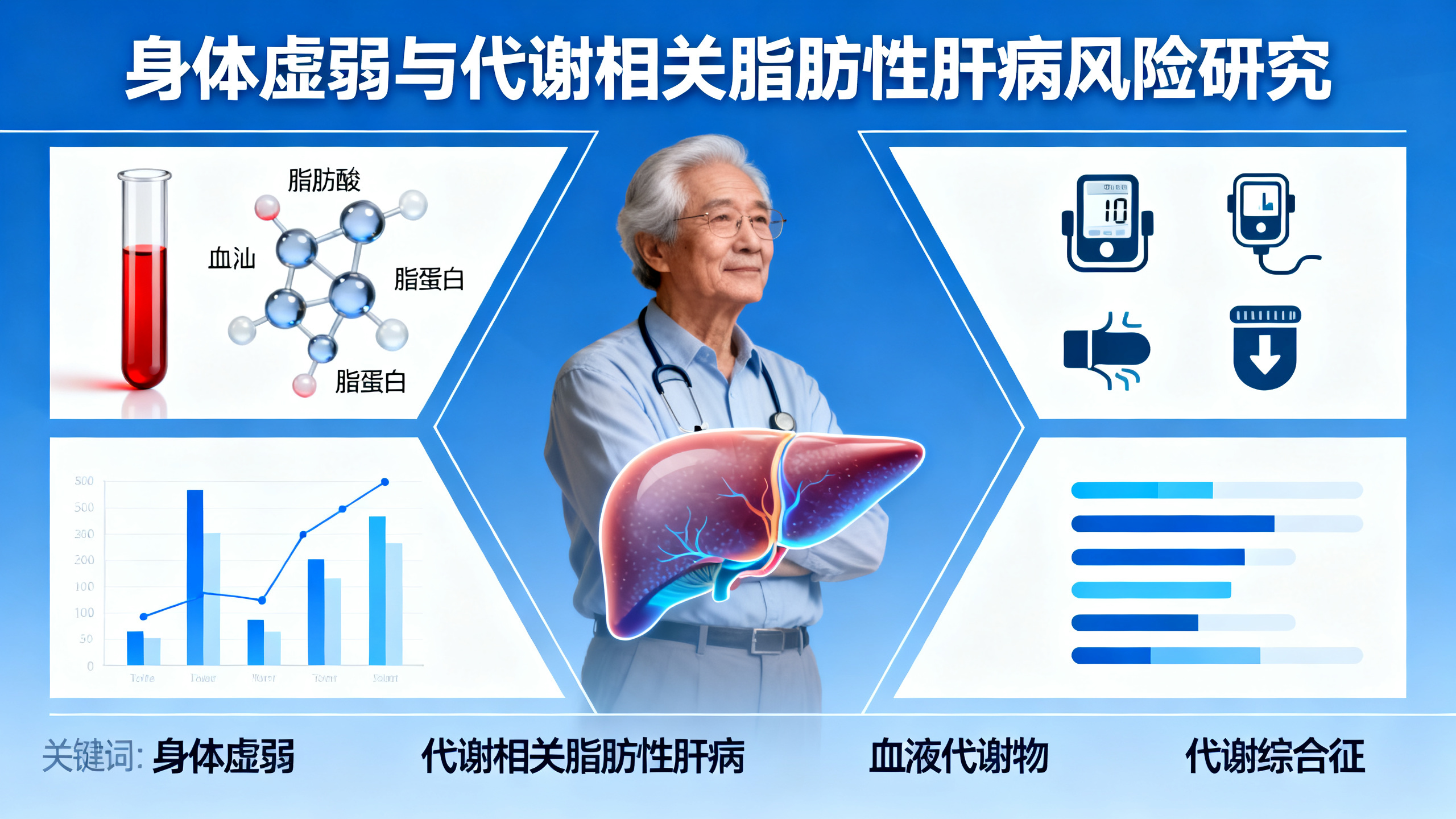 身体虚弱与脂肪肝之间的代谢联系