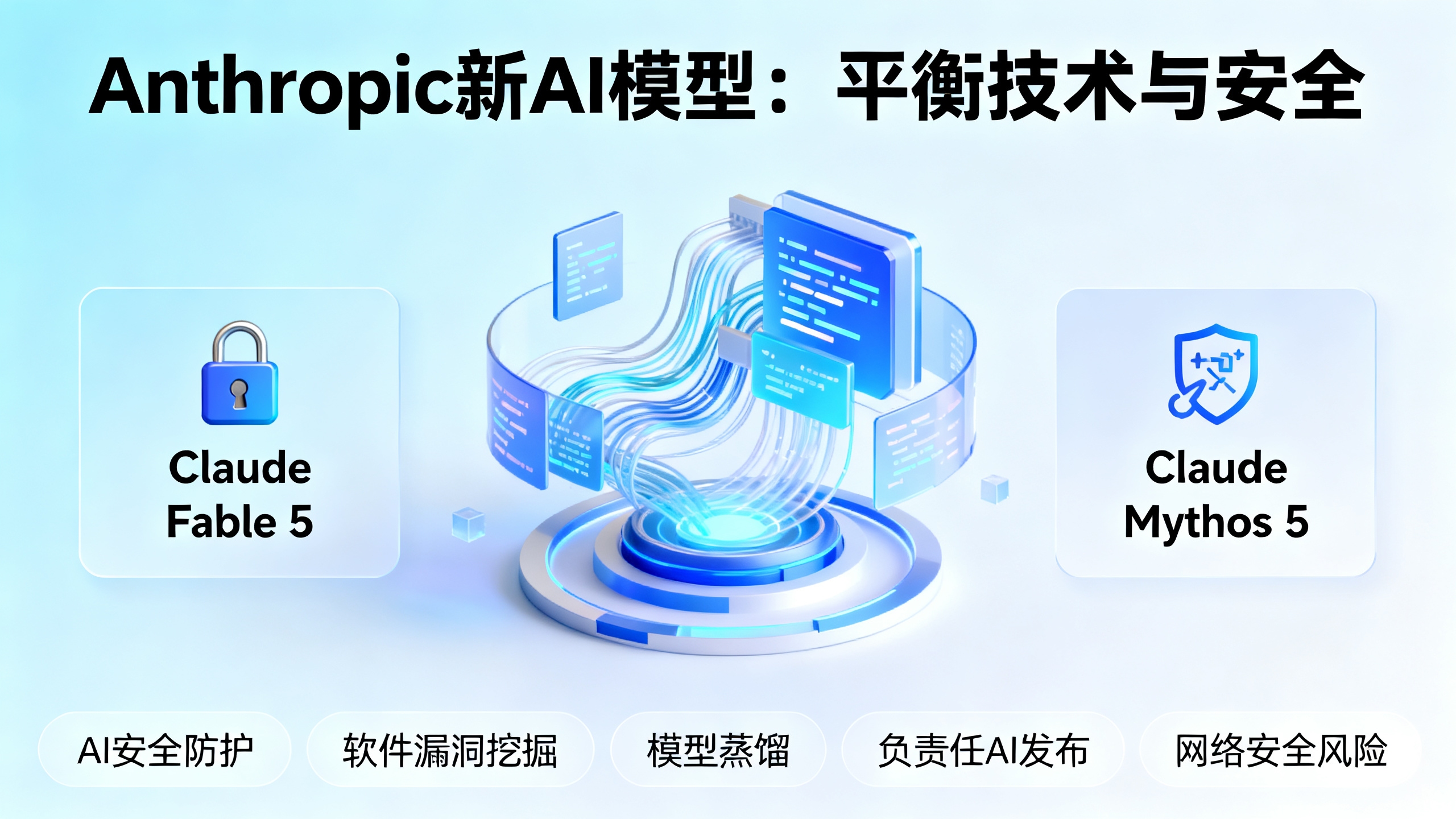Anthropic推出两款新模型：专供网络安全合作伙伴的“神话”升级版，以及面向普通用户的“安全”版本