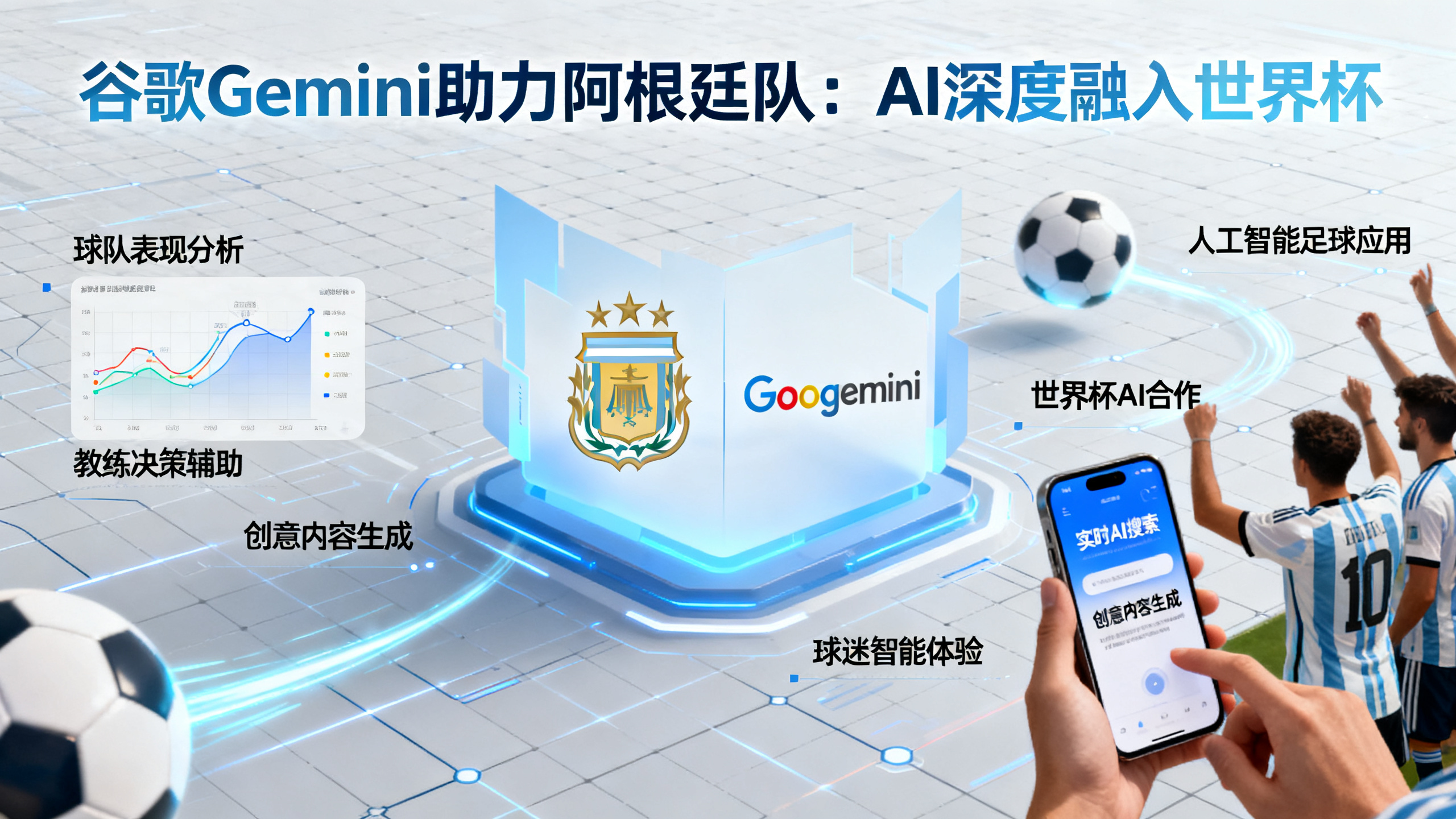 人工智能借力谷歌Gemini悄然亮相世界杯