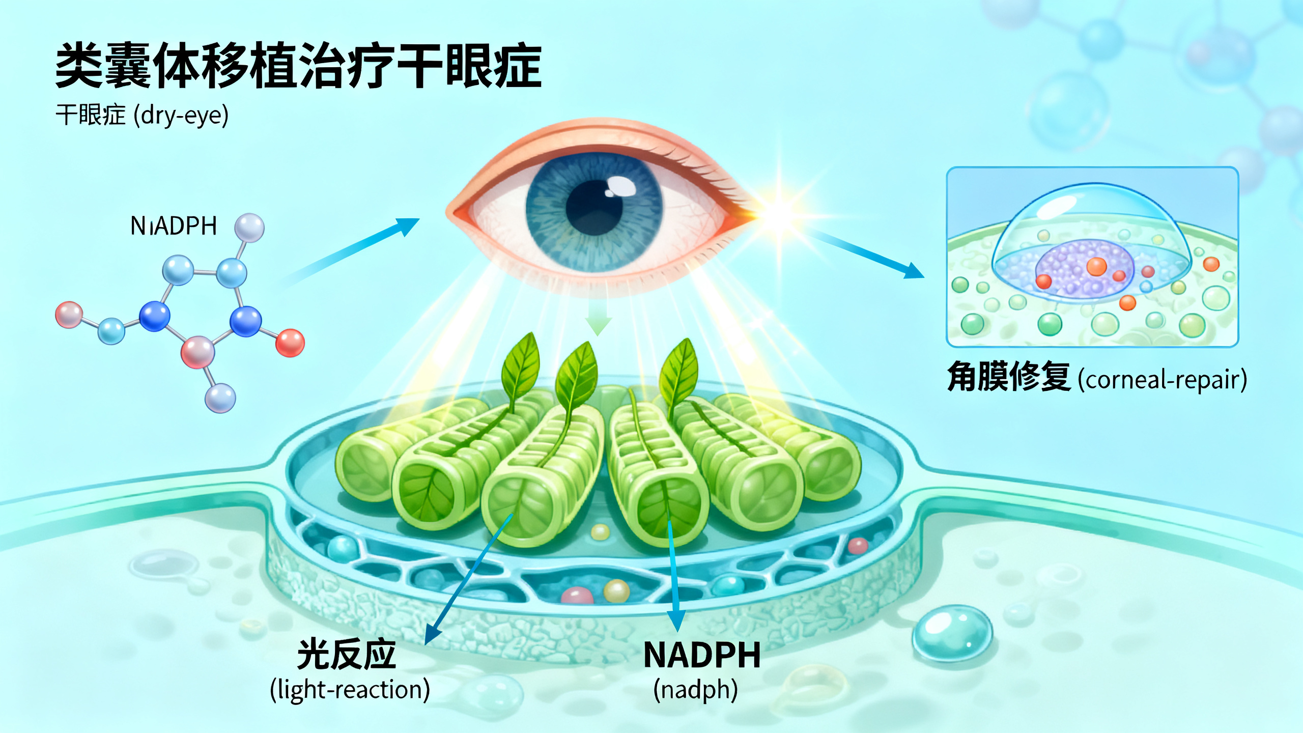 让眼睛“光合作用”，有望治疗常见视力问题