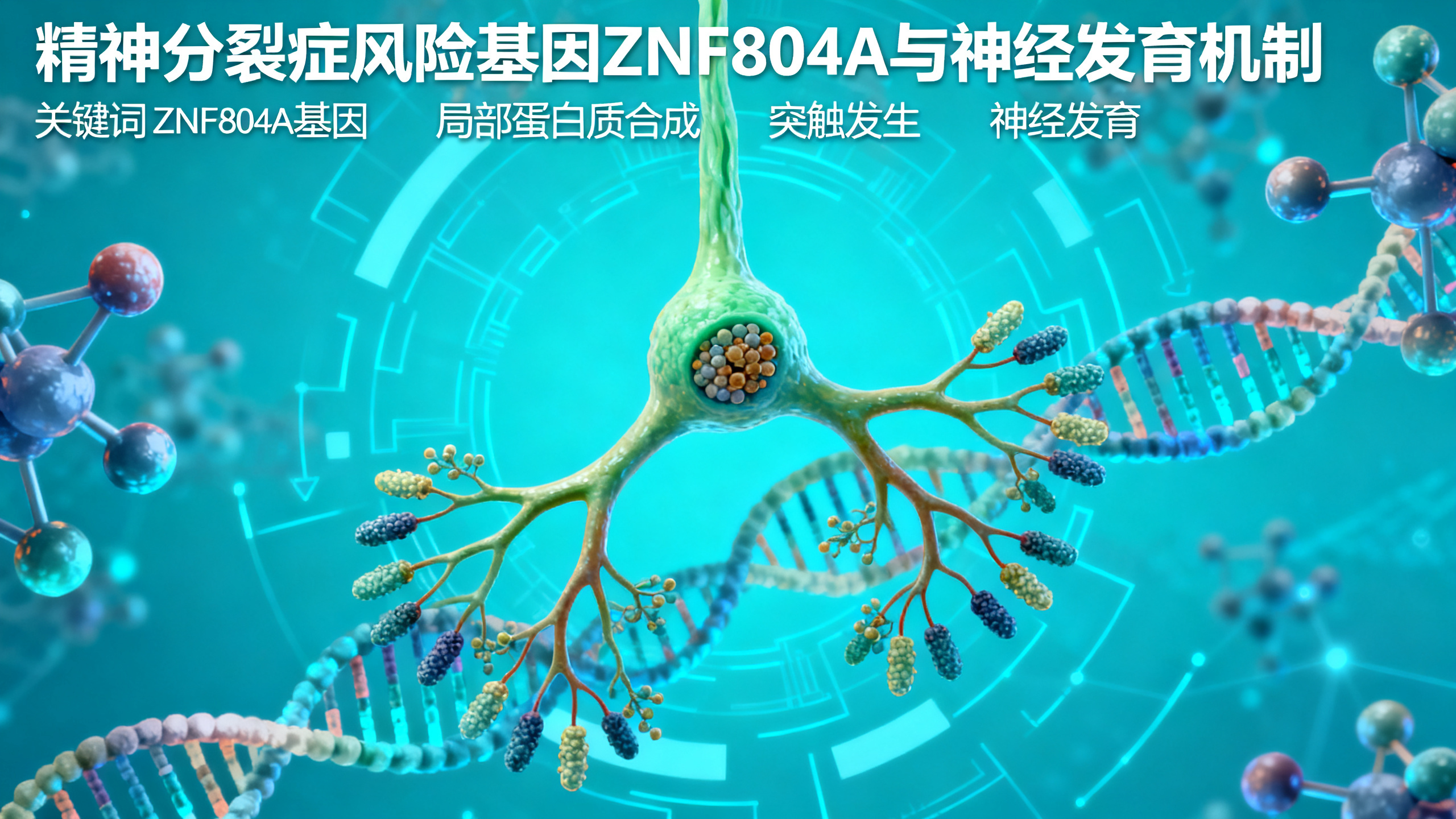 精神分裂症风险基因ZNF804A如何影响人脑神经元发育