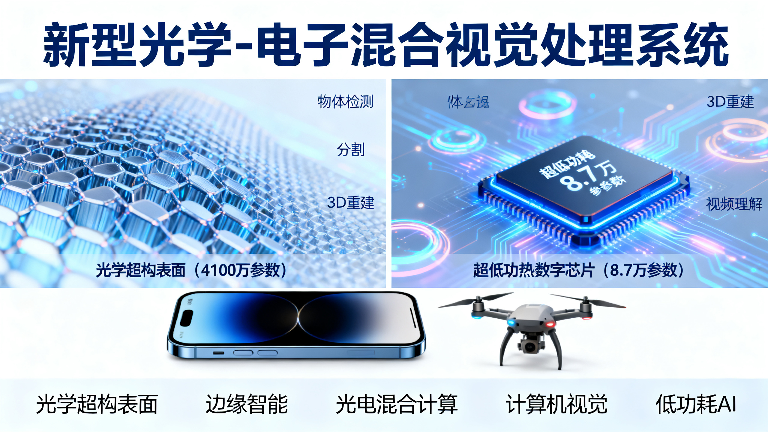 面向日常视觉处理的超薄光学智能表面
