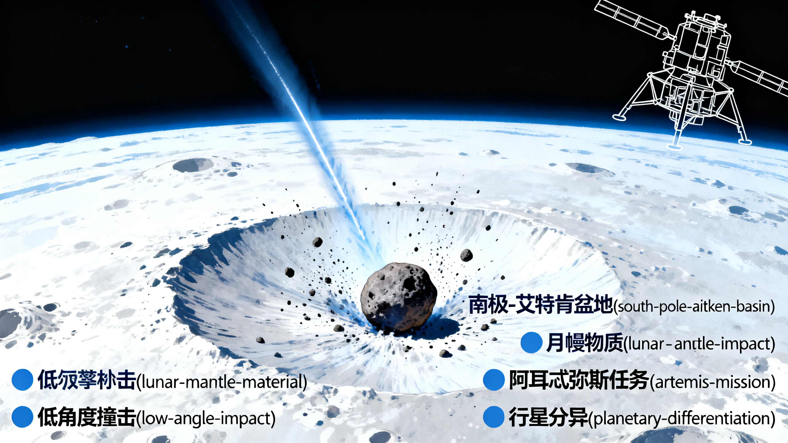 未来宇航员或可在月球内部深处的岩石上行走