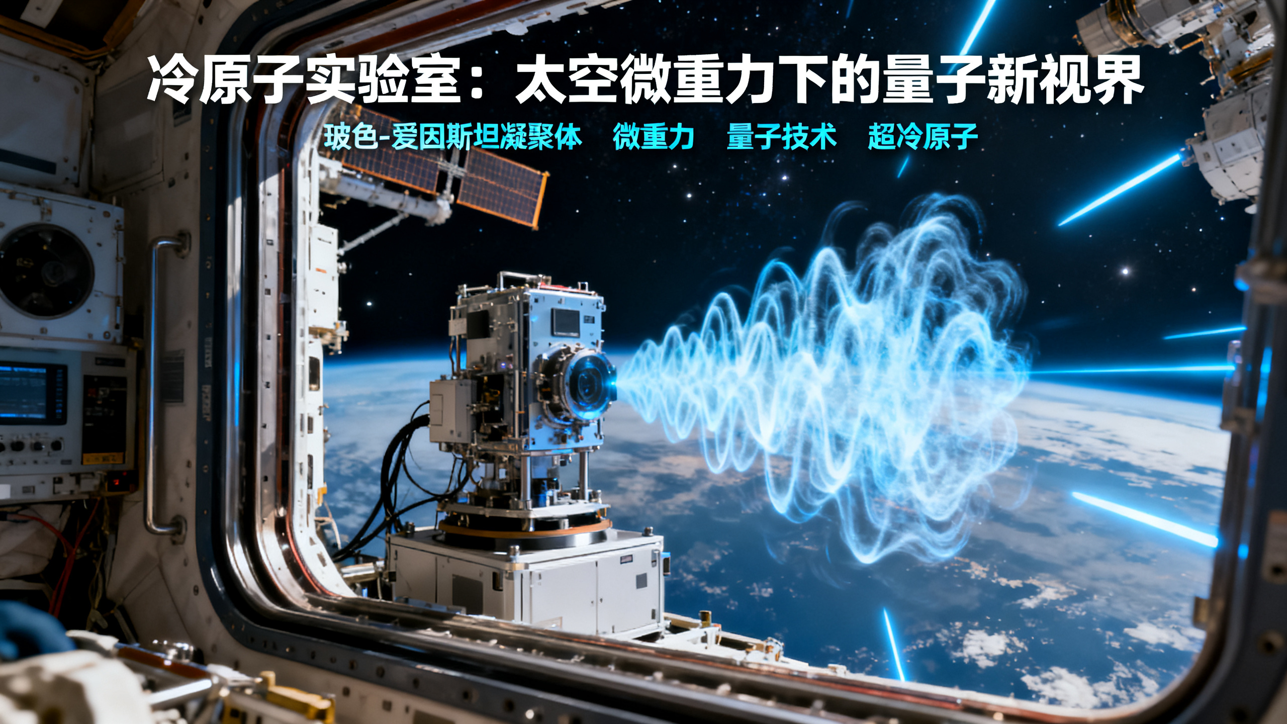 NASA的“冷原子实验室”在太空中制造出最奇特的物质形态之一