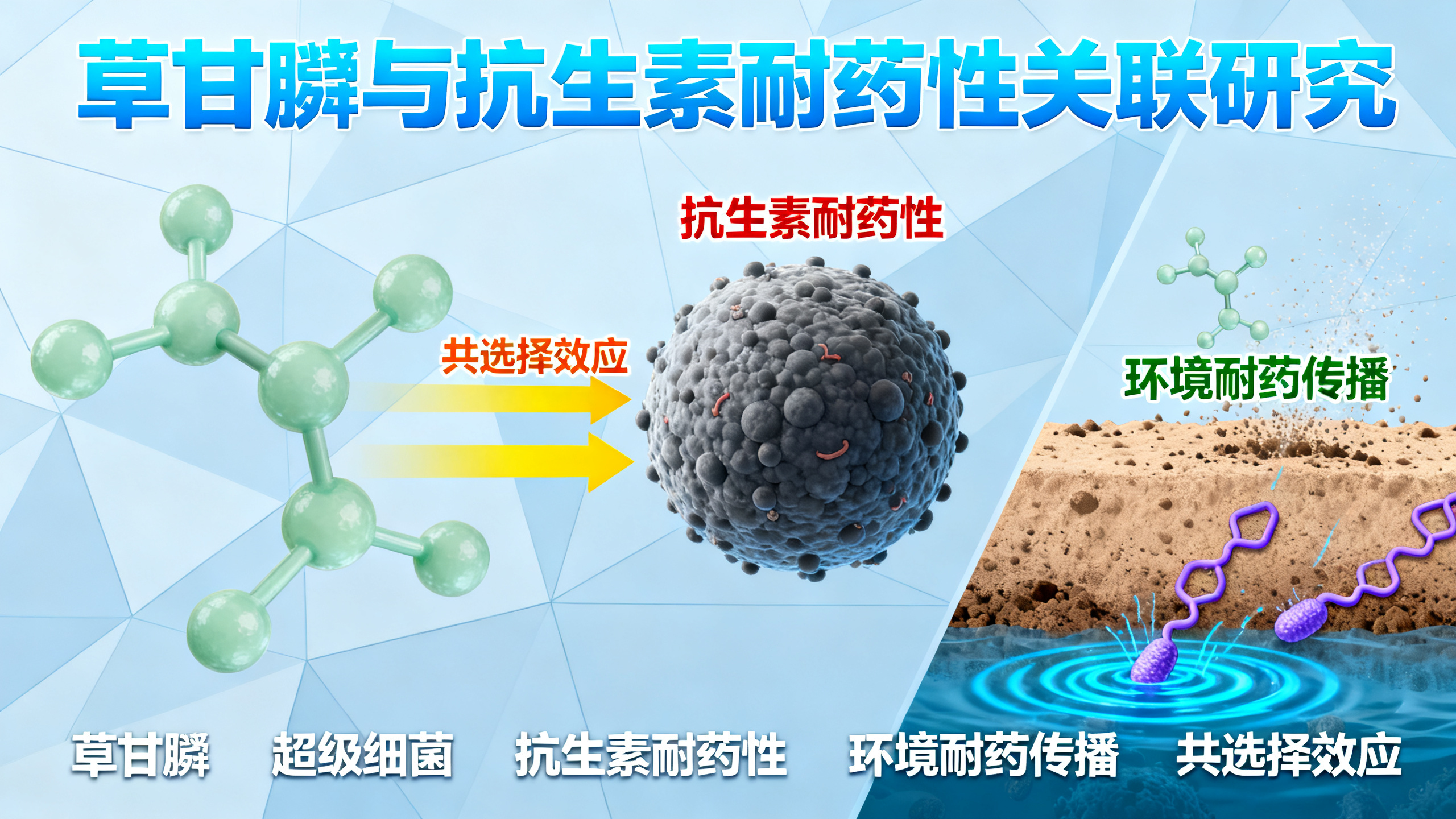 全球最常用的除草剂，可能正在助长致命“超级细菌”