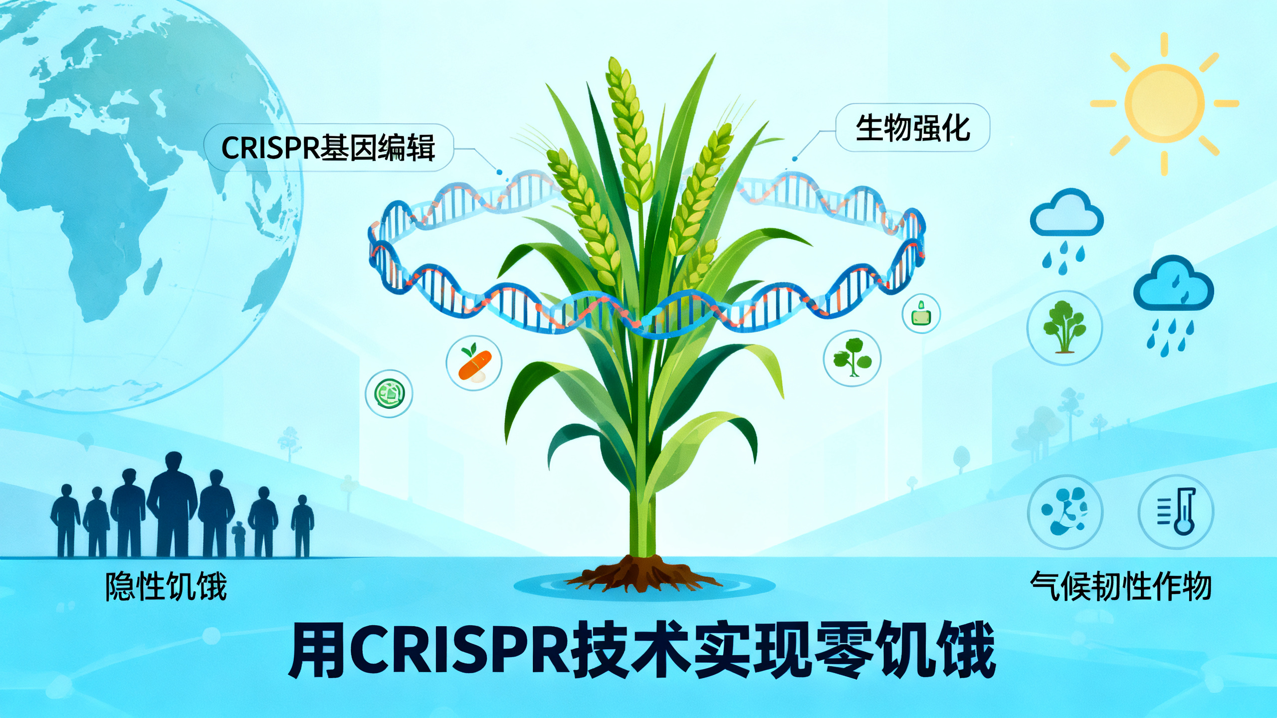 气候变化下，如何用基因技术让农作物更有营养
