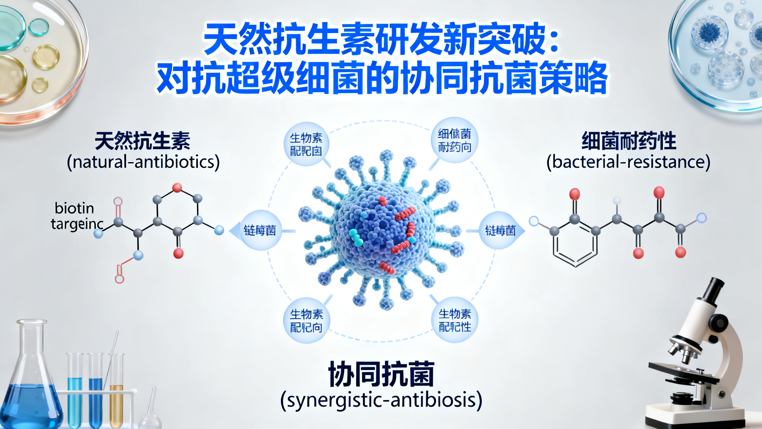 一大群基因让细菌能制造强效抗生素混合物