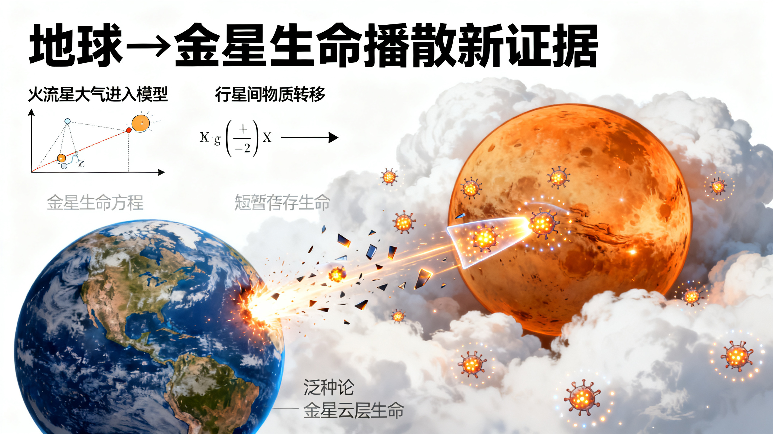 地球或许数十亿年来一直在向金星播撒生命