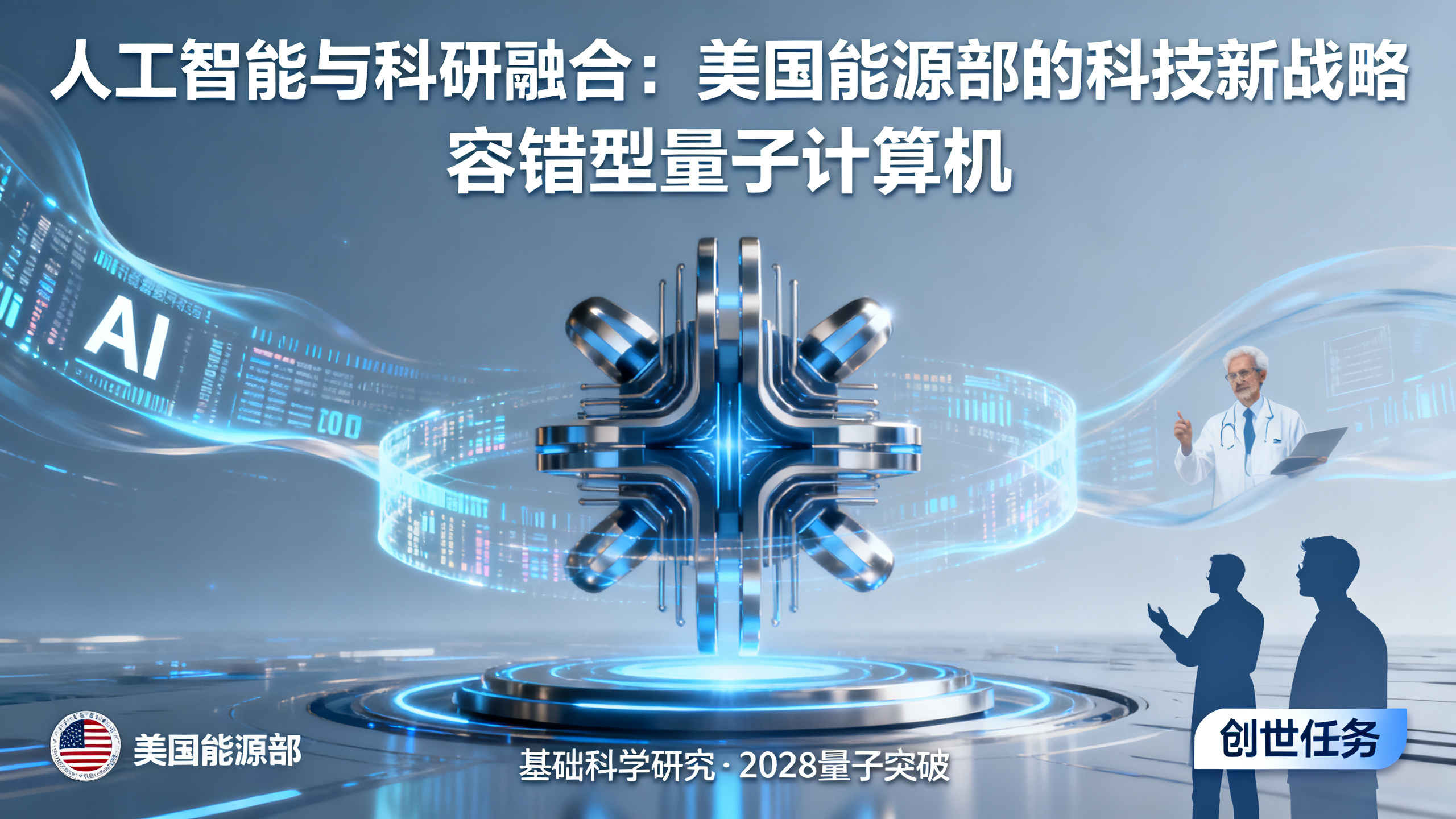 特朗普雄心勃勃：这位科学家正努力让AI和量子技术梦想成真