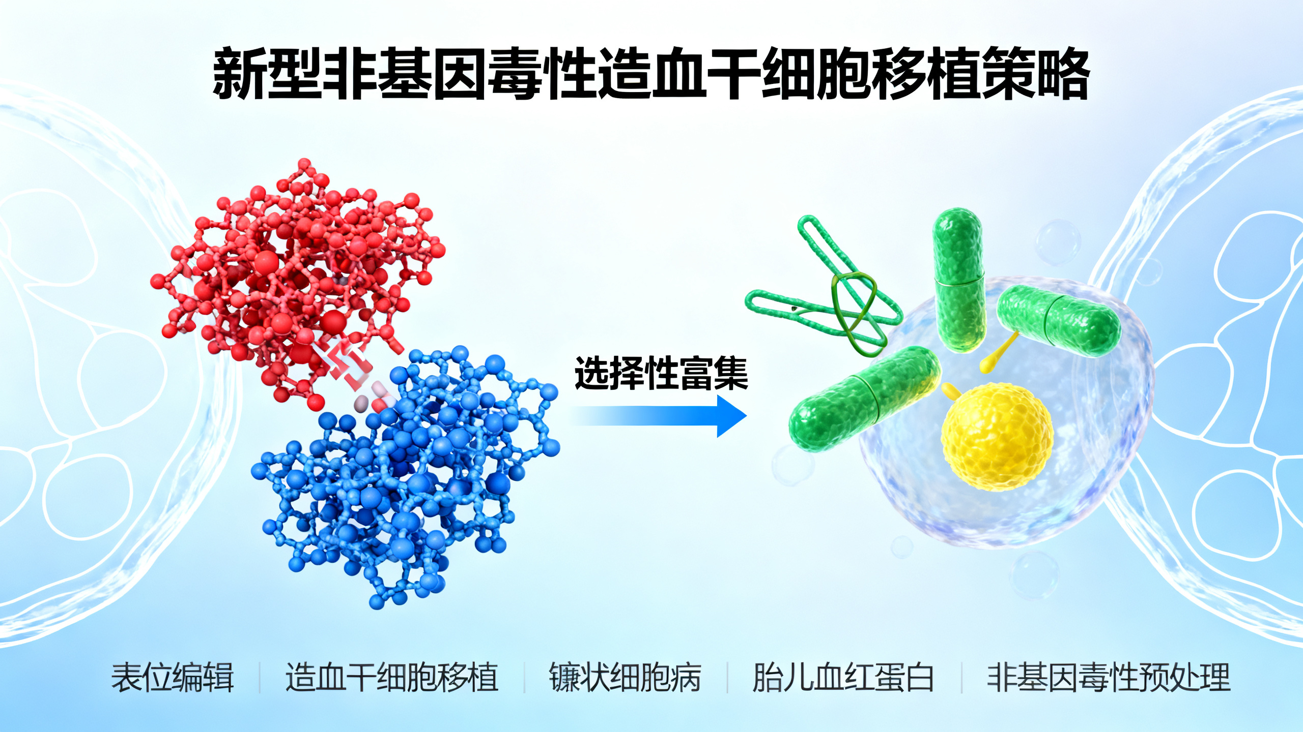 不损伤基因的细胞移植与体内精准筛选