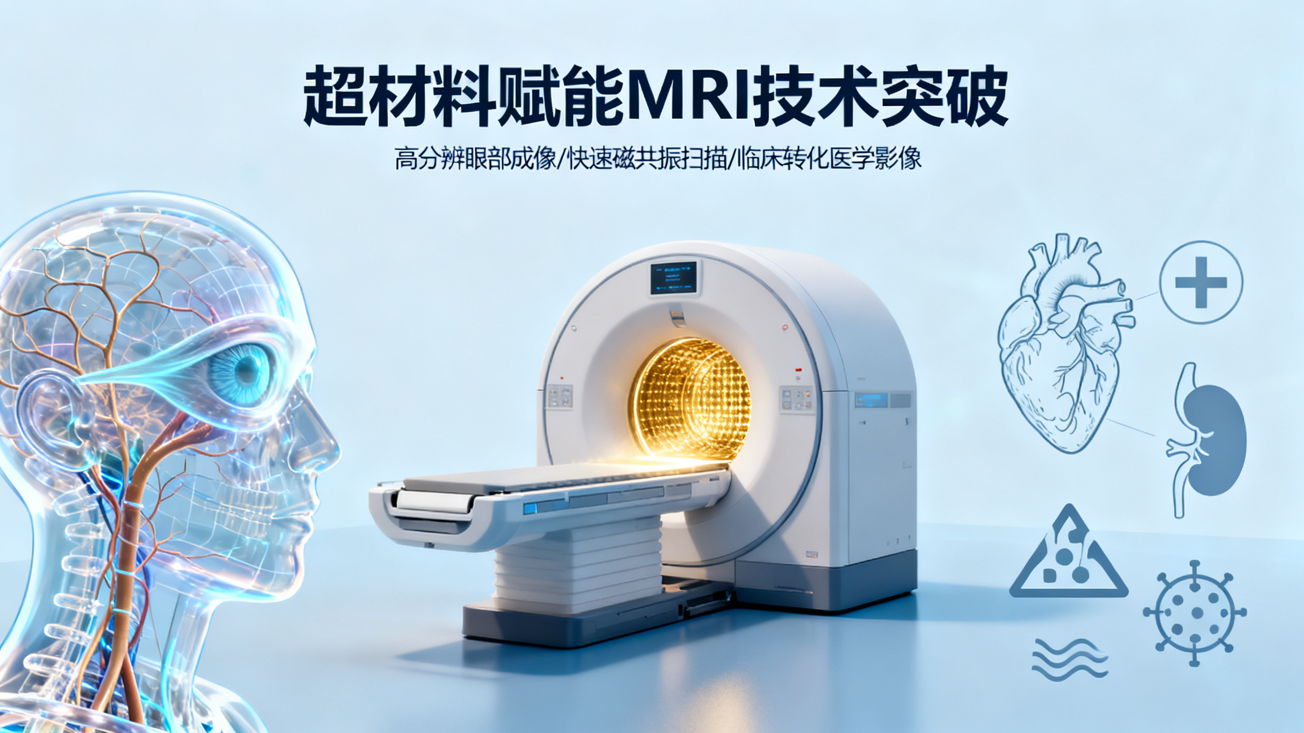 新型核磁共振技术，让大脑和眼睛看得更清楚