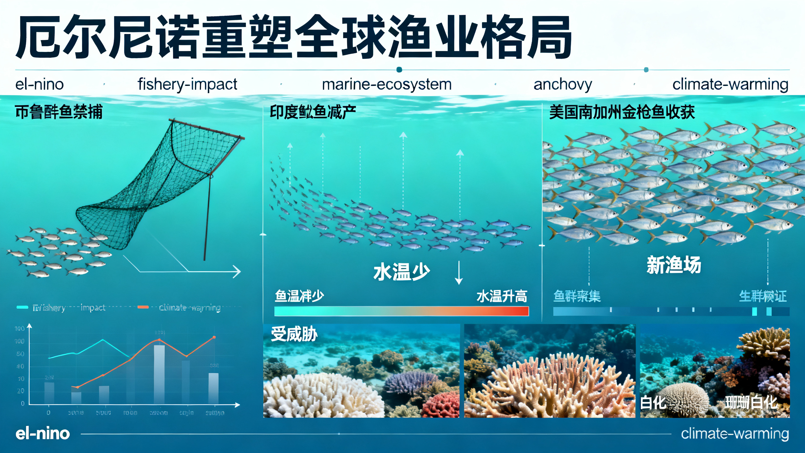 厄尔尼诺已重创太平洋渔业
