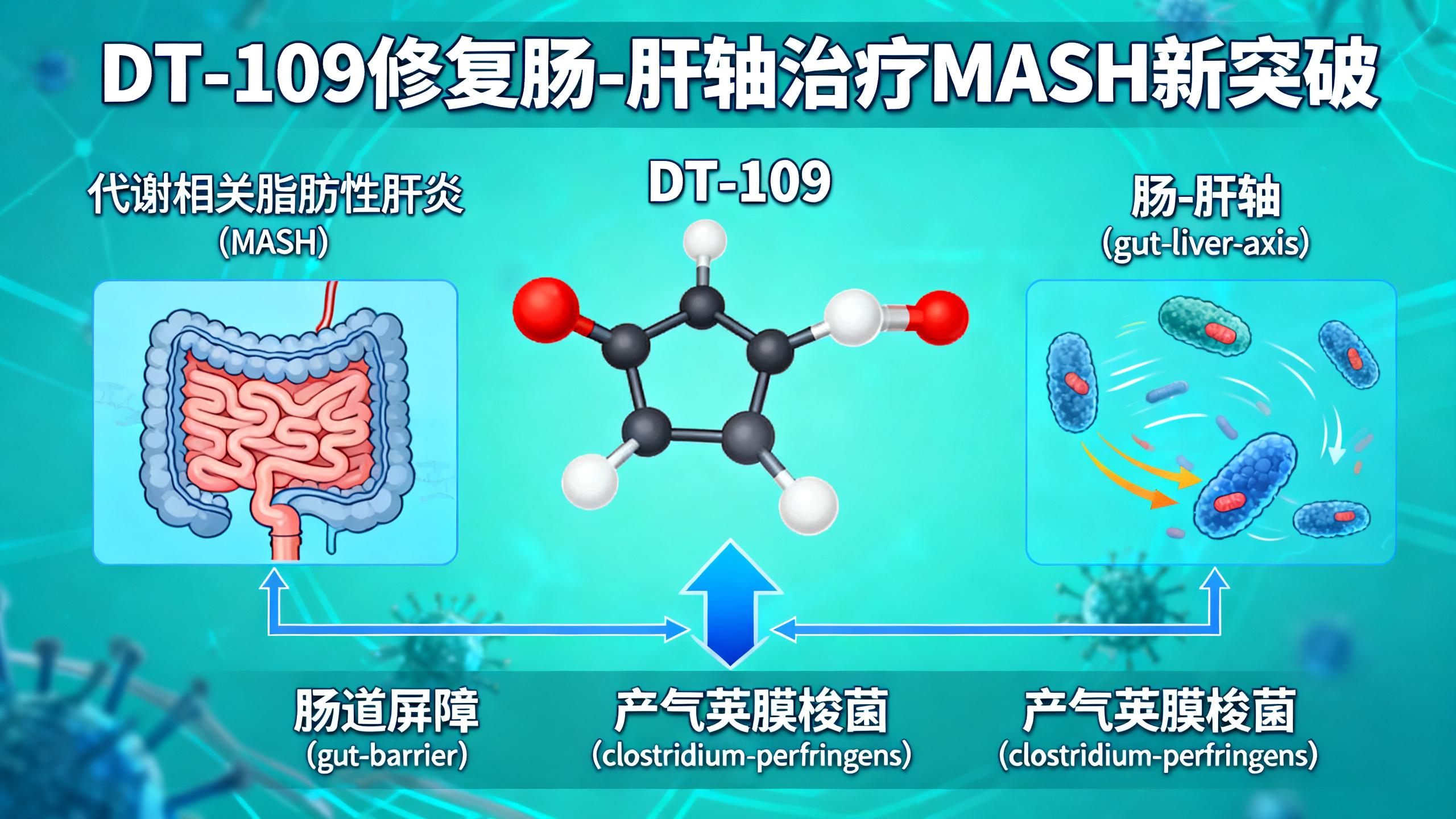 新药试验显效：修复肠道，逆转重度脂肪肝