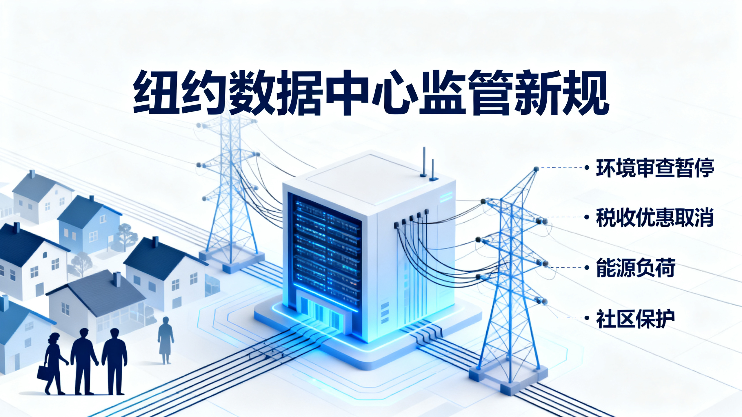 纽约州长签署全州首个数据中心建设暂停令