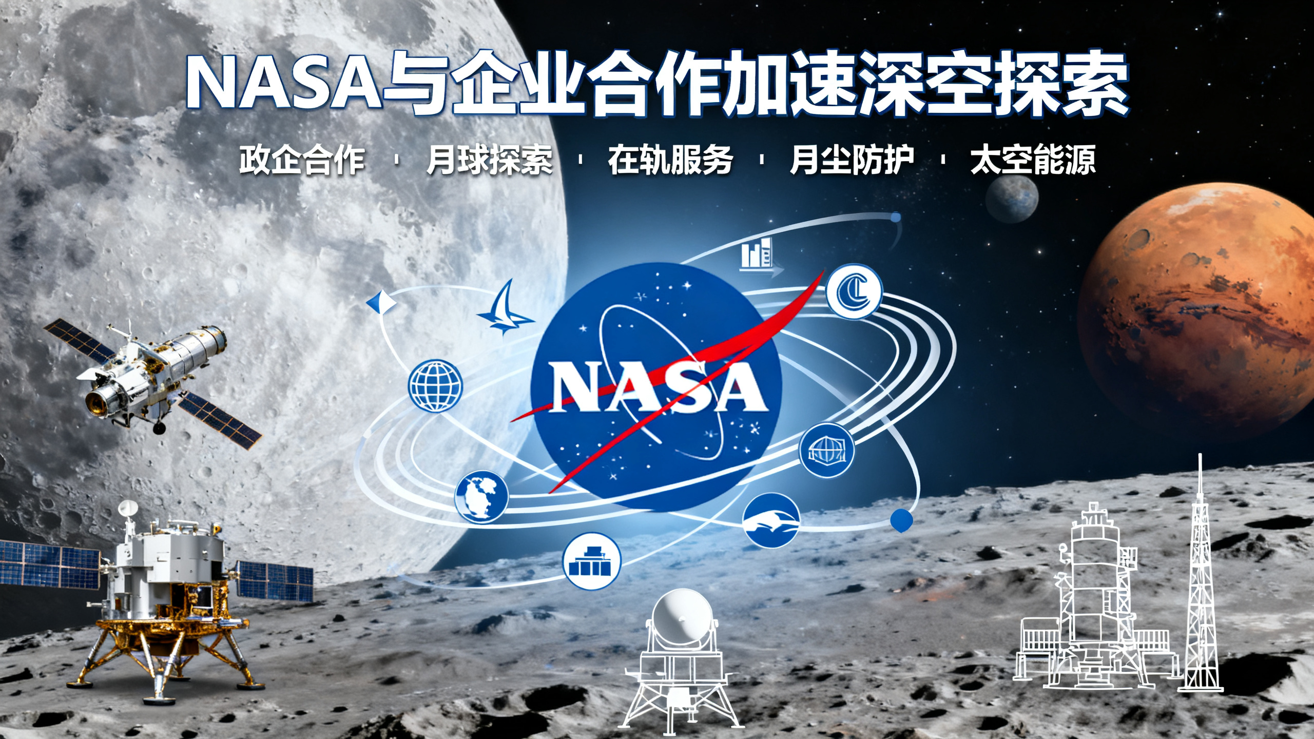 美国宇航局选出41项太空技术，助力未来探月与探火