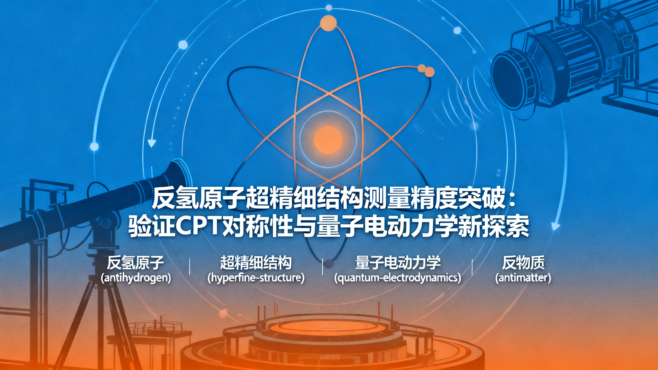 反氢原子基态超精细结构的微小变化测量