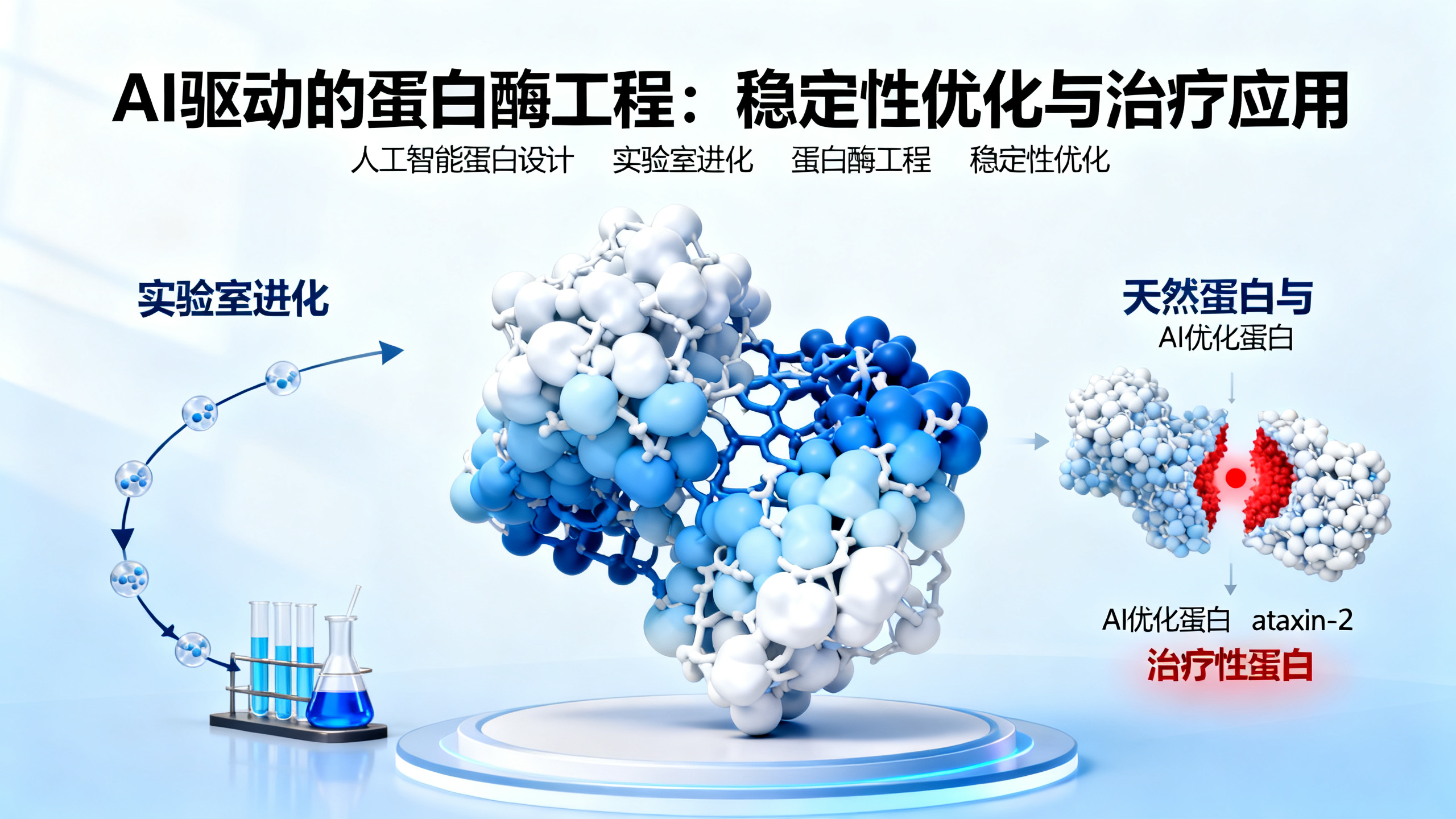 人工智能重新设计“起点”和“终点”，加速蛋白质进化