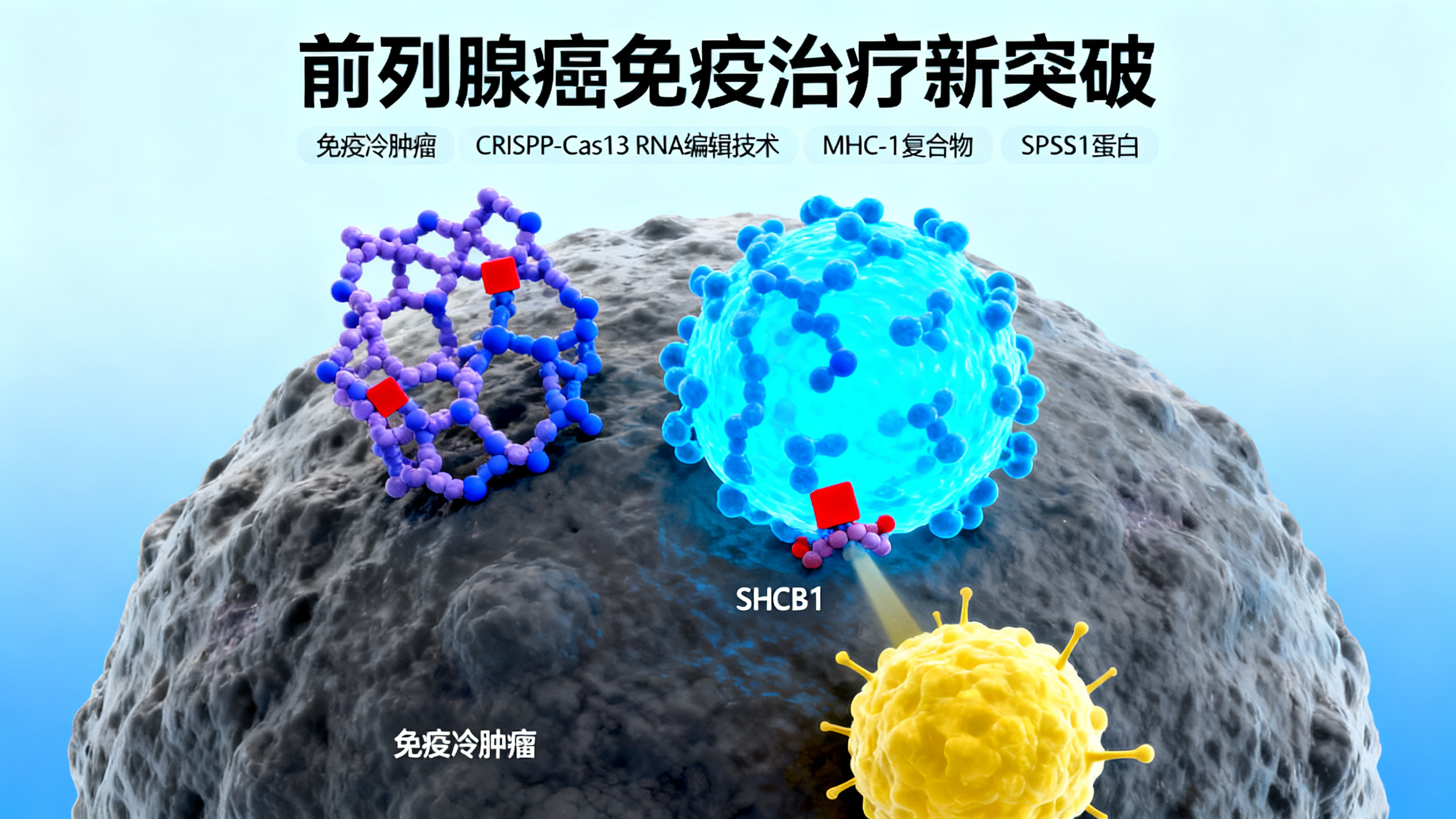 基因剪刀让前列腺癌对免疫治疗更敏感