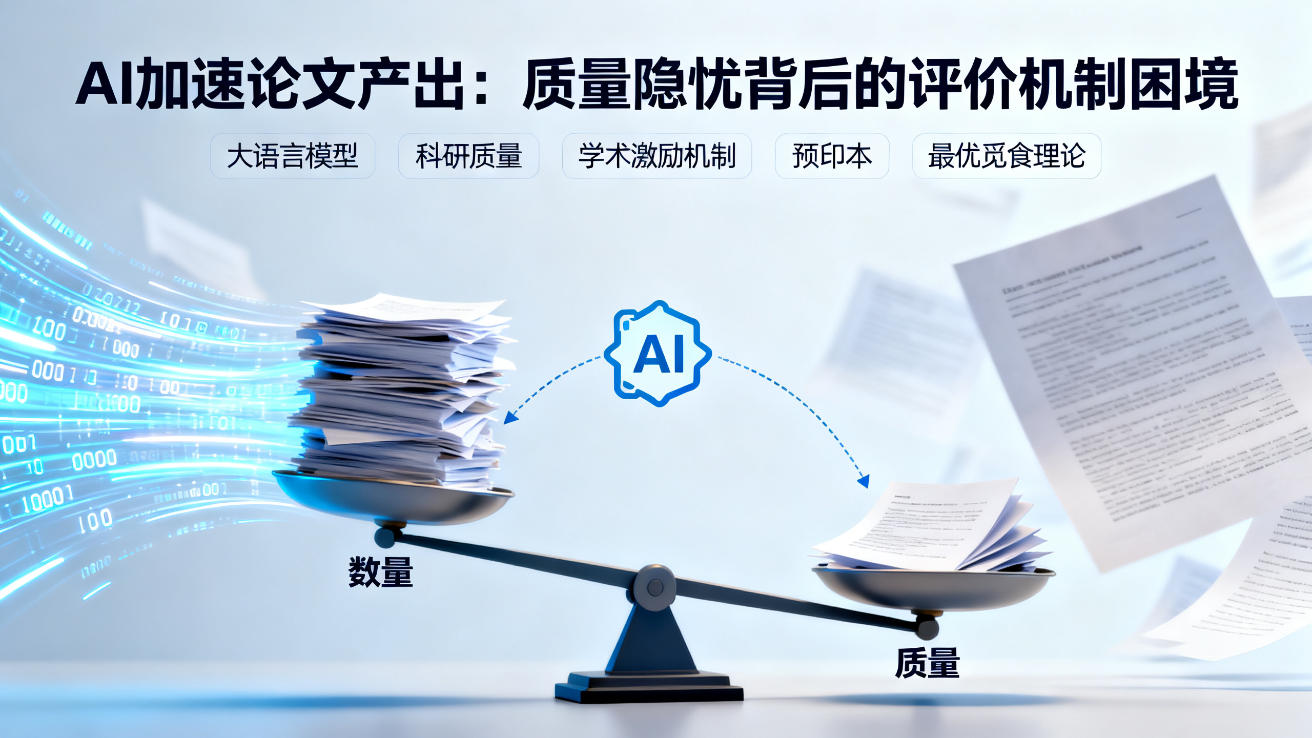 科学家用大语言模型搞科研：做得更多，但质量可能下降