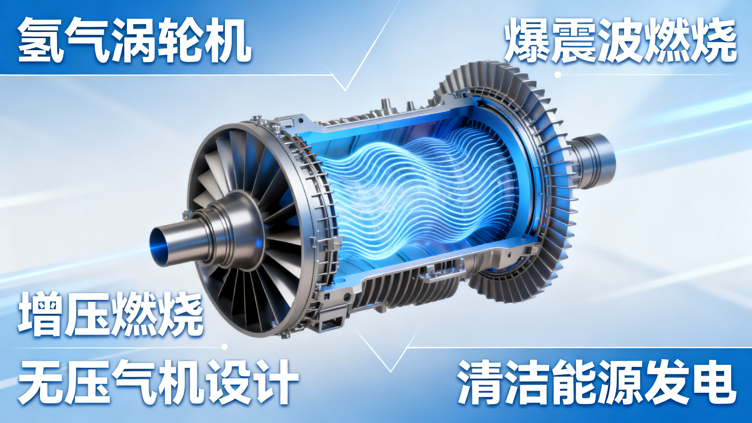 氢气涡轮机：用可控爆炸发电