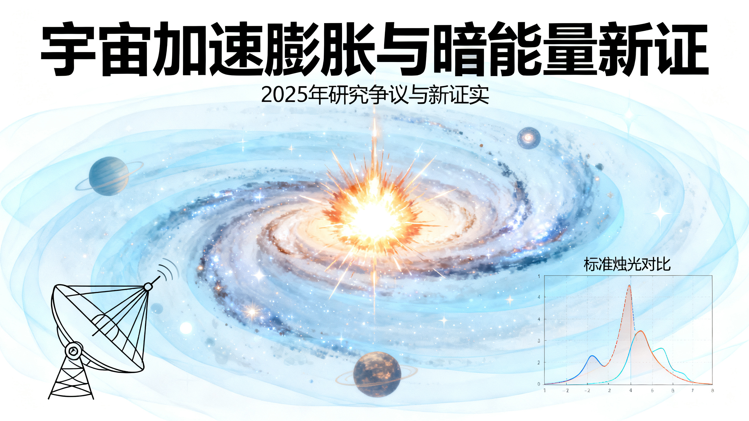 暗能量再经考验：宇宙膨胀仍在加速