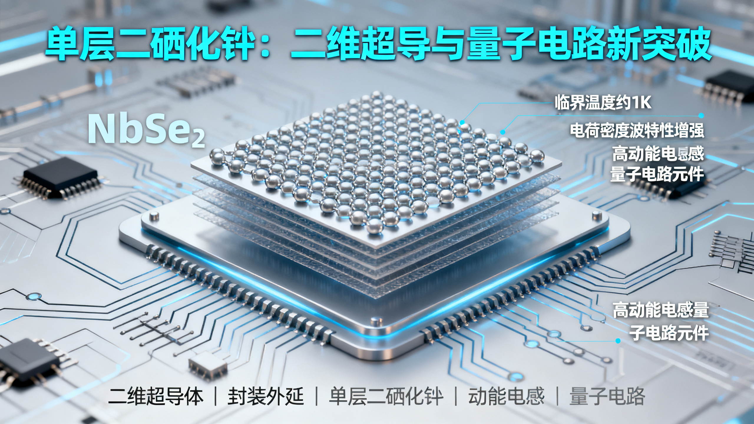 让二维超导材料“穿上保护衣”，打造更稳定的量子电路