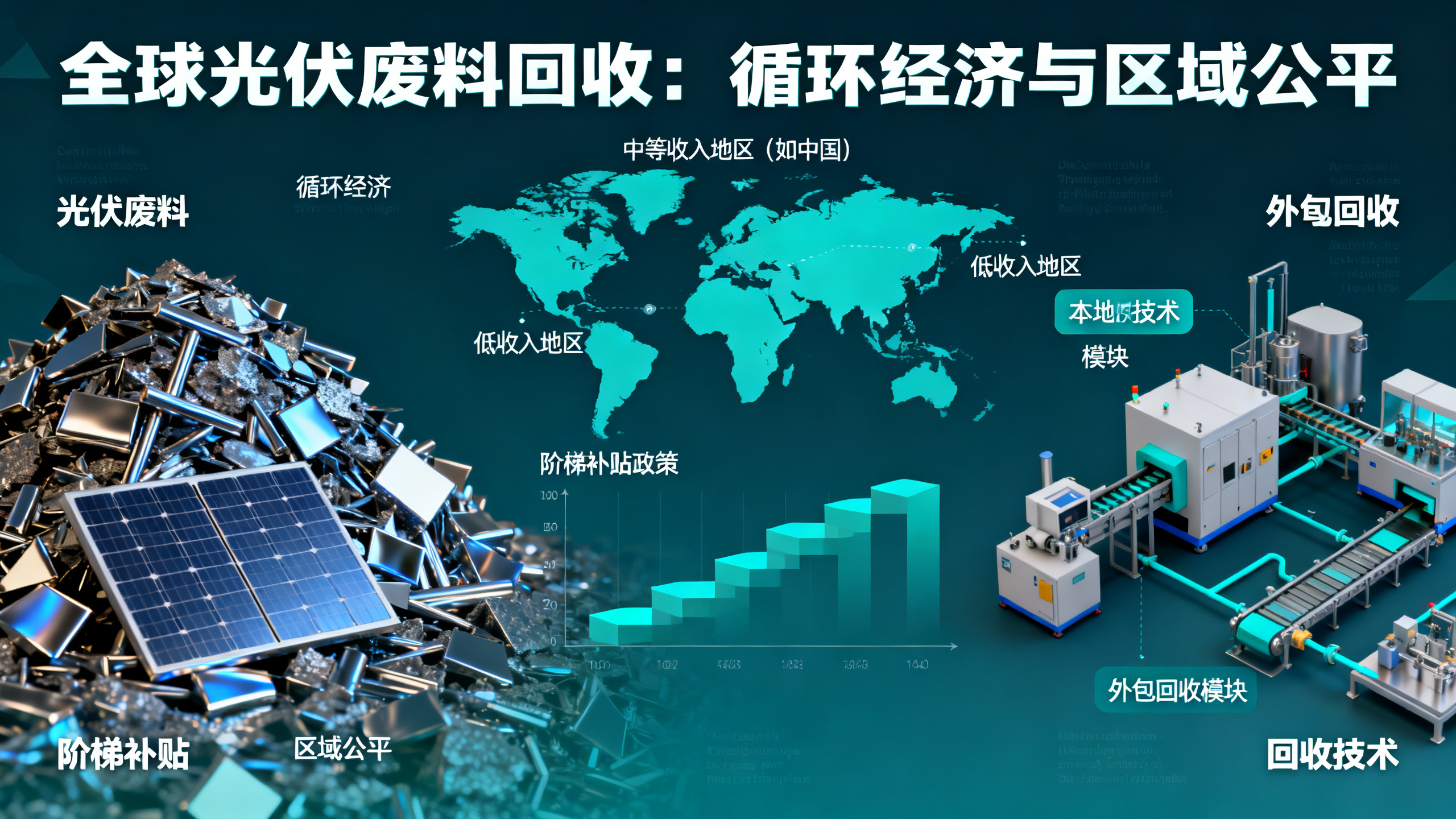 全球光伏废料回收，如何走向公平未来？