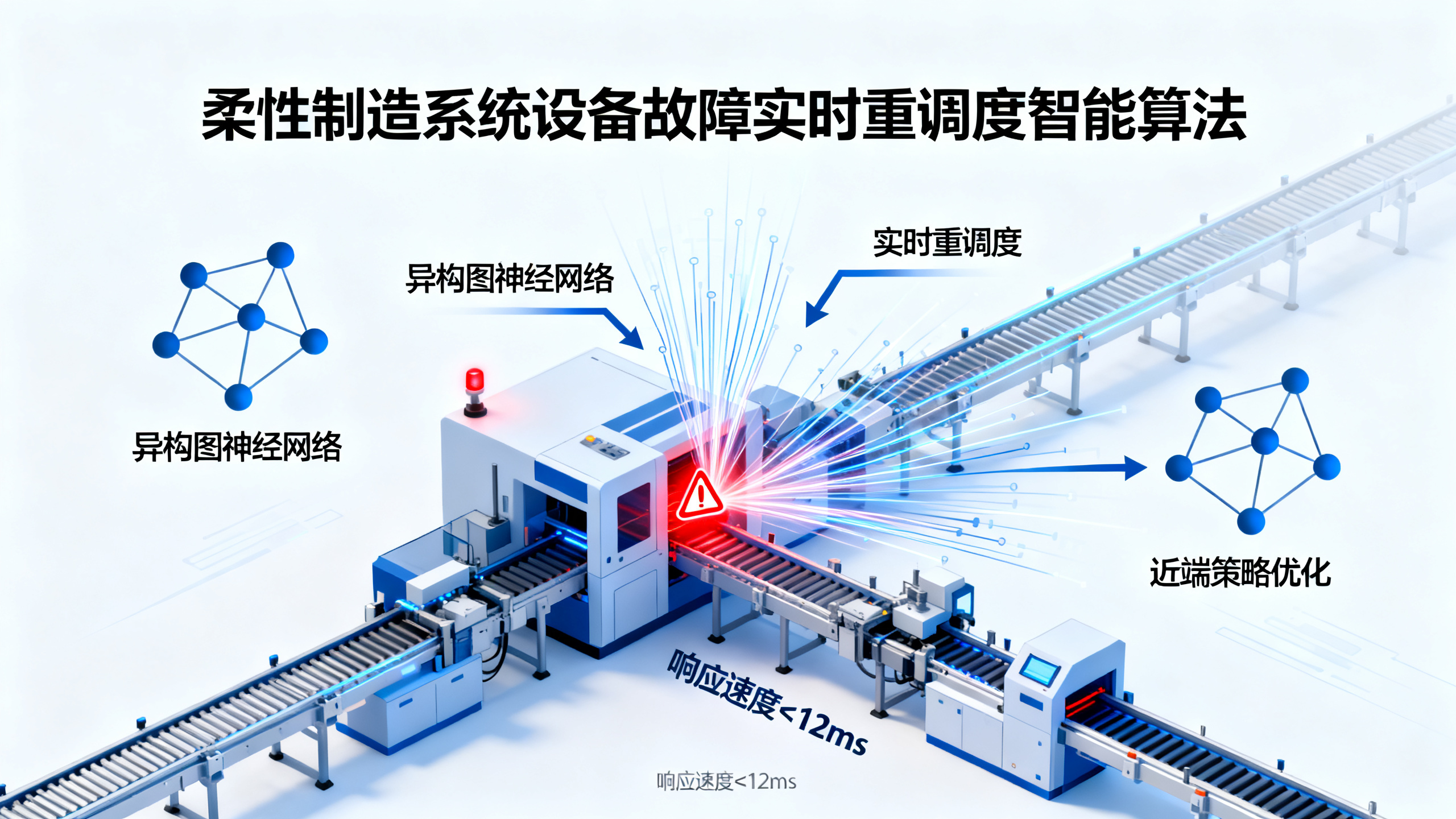 柔性制造系统实时调度优化：应对设备故障的智能协同算法